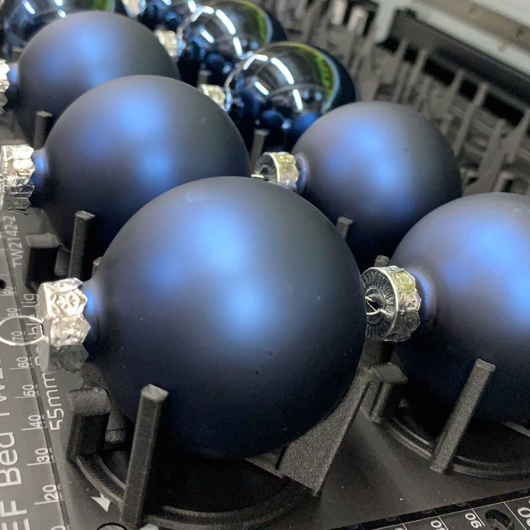 Bauble Printing Jig 58mm - 82mm Christmas Baubles (6 Sizes) - Roland MO-180 (xx Spaces)