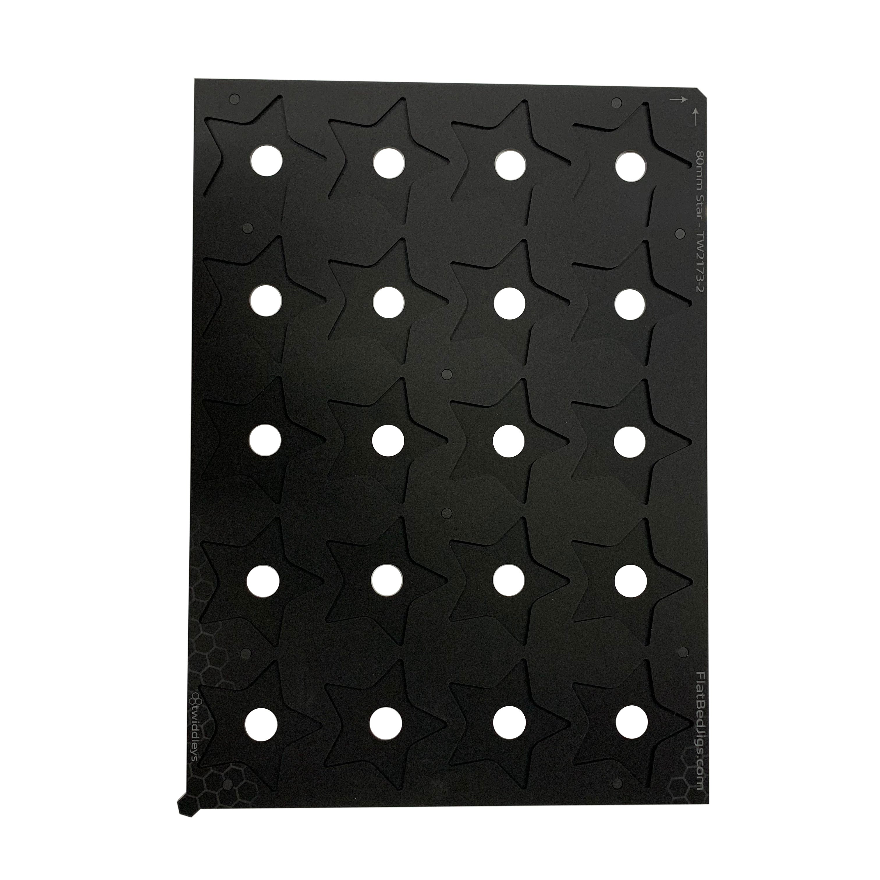 Printing Jig for 72mm Star Blanks - Roland MO-180 (xx Spaces)