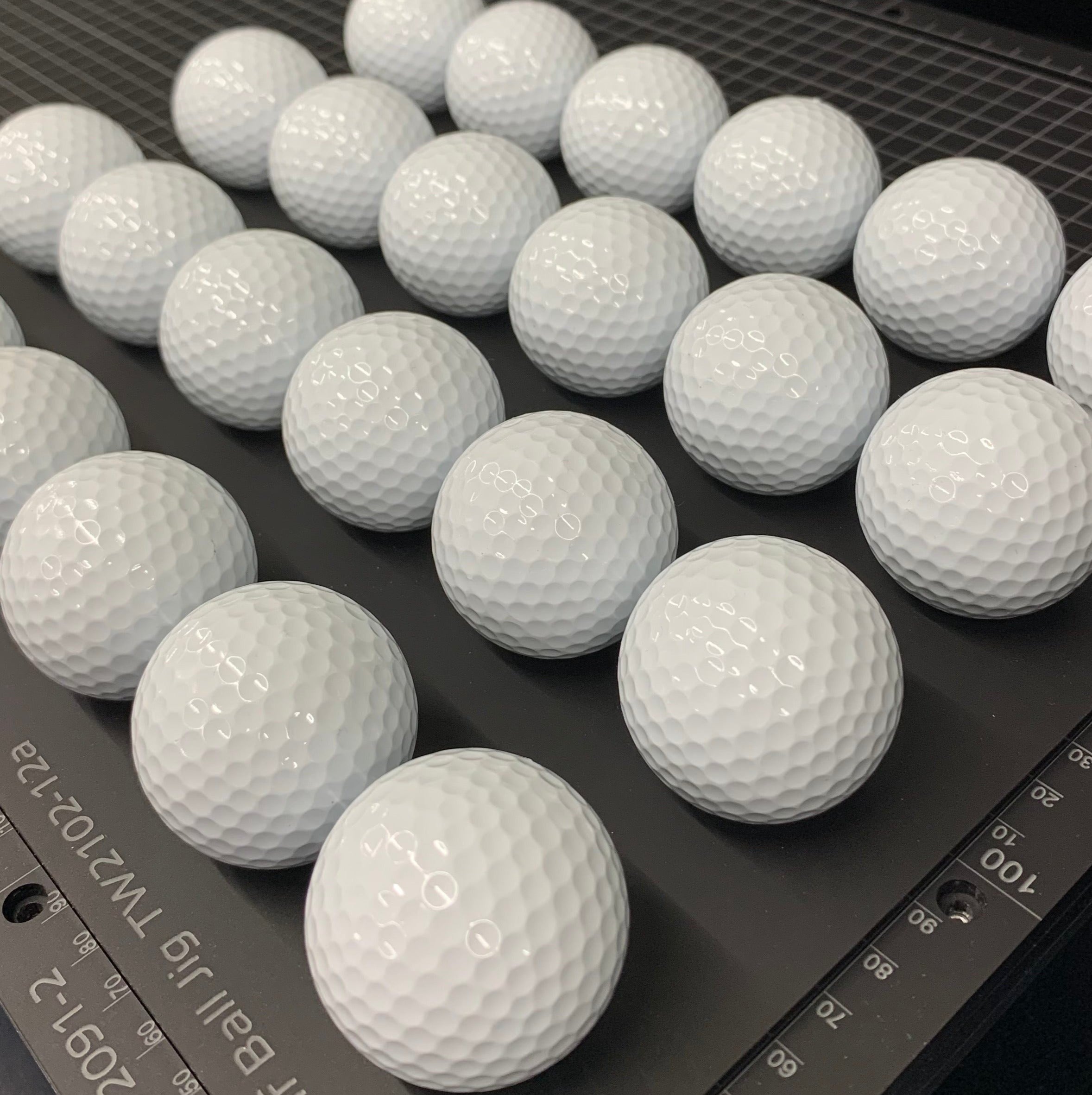 Golf Ball Printing Jig for Large Format Flatbed Printer (216 Spaces)