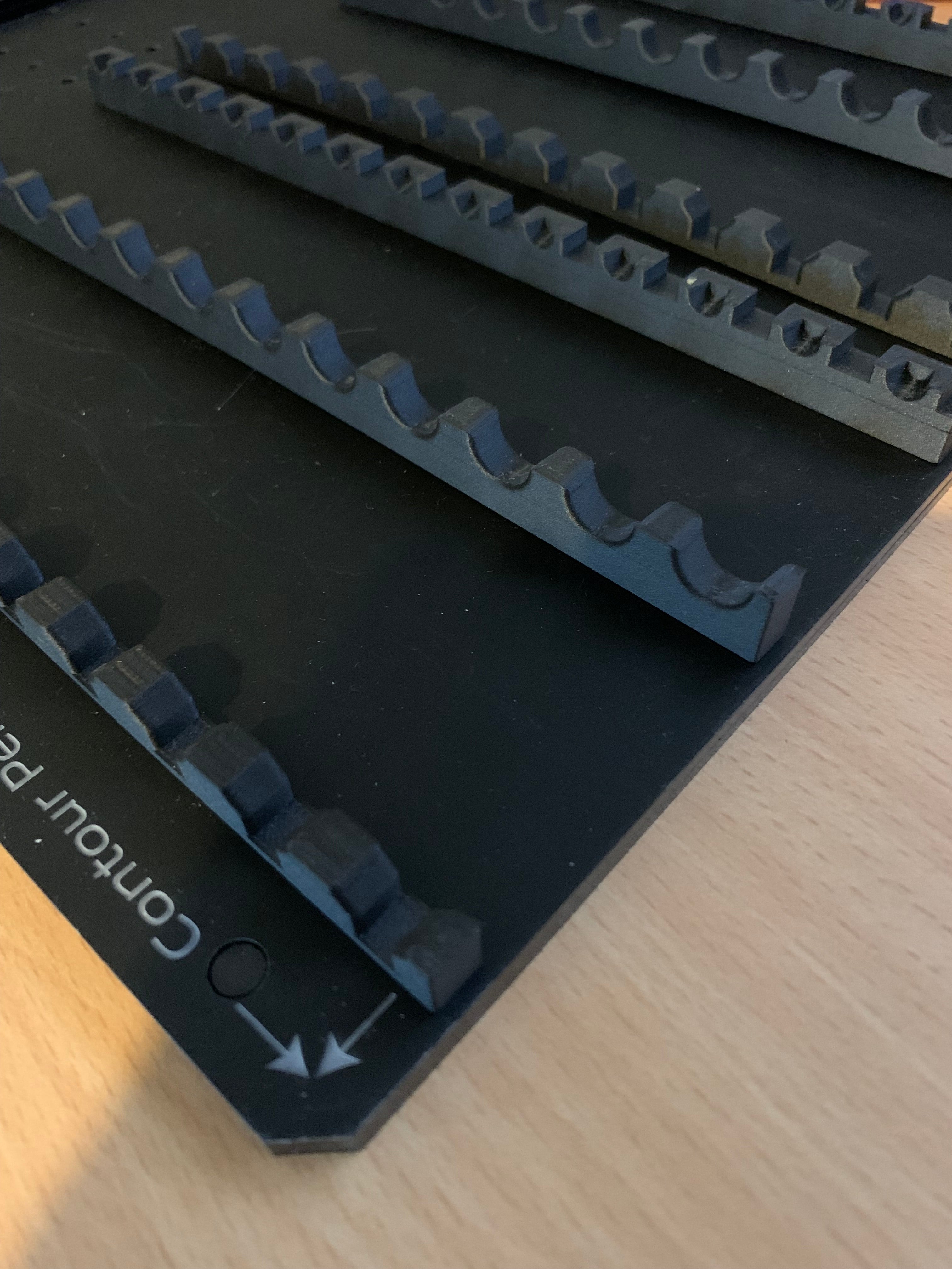 High Density Contour Pen Printing Jig for Roland LEF 12 Series Flatbed Printer (30 Spaces)