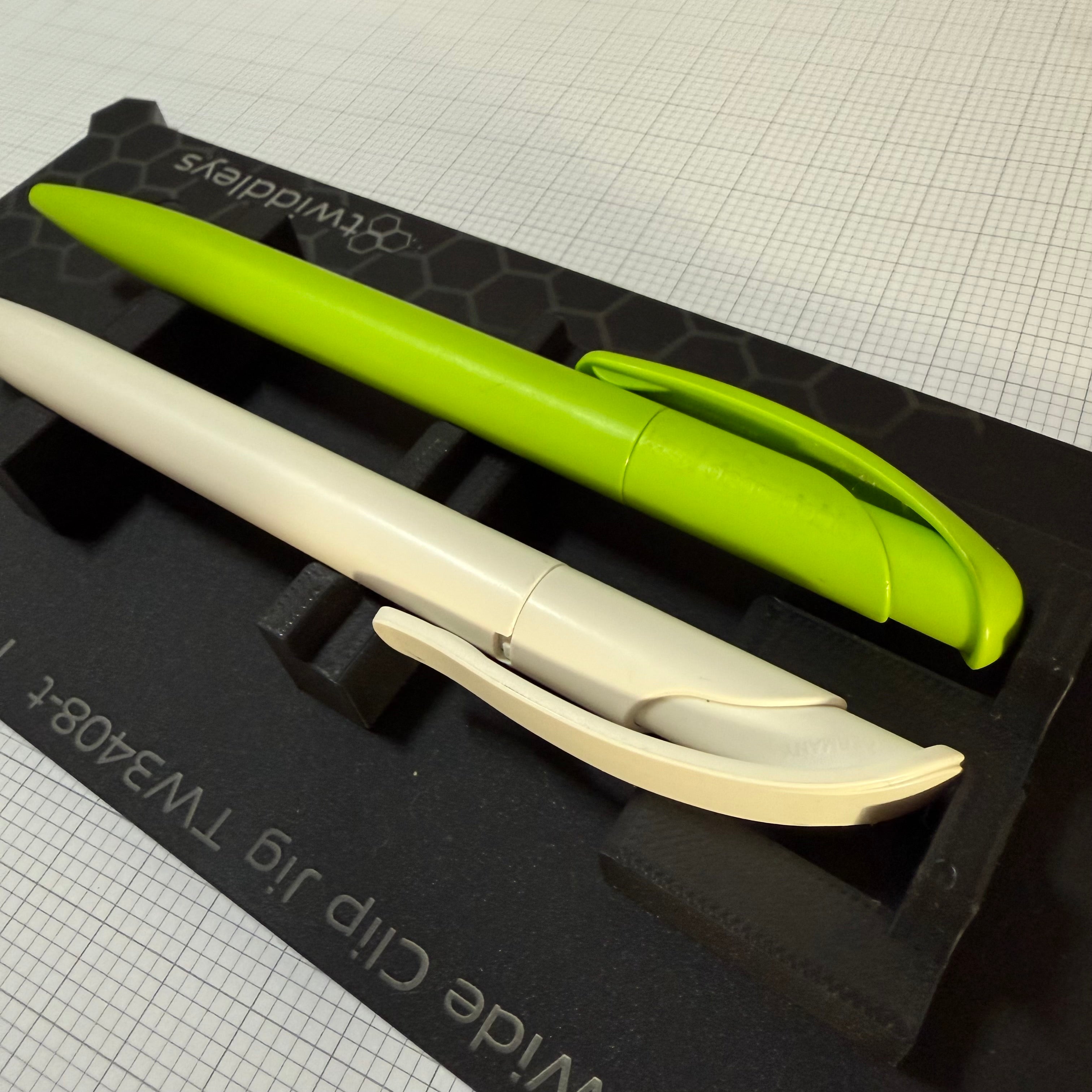 Straight Pen - Wide Clip Printing Jig for Mimaki UJF-3042 Series Flatbed Printer