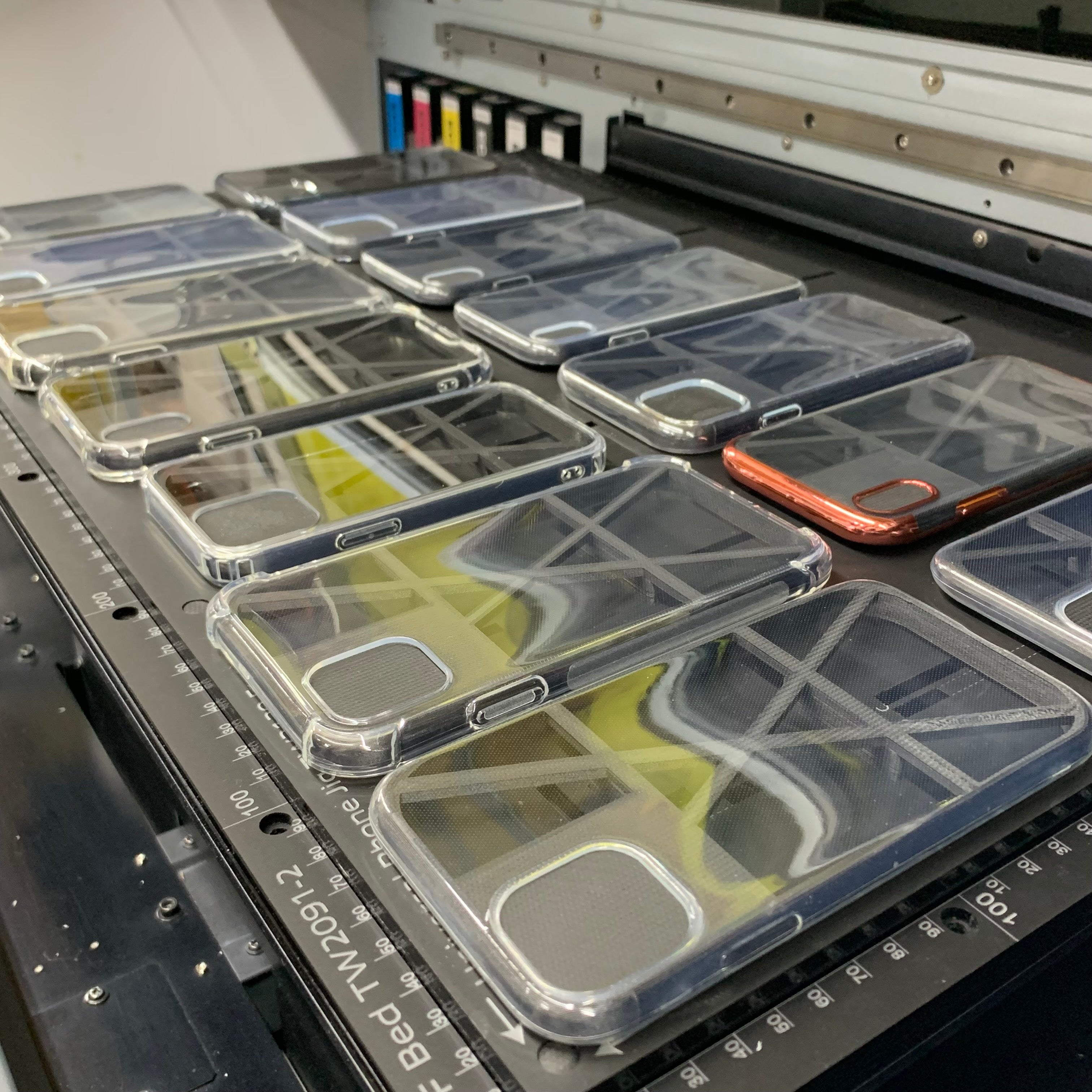 Phone Case Printing Jig Base Plate - Roland MO-180 (xx Spaces)