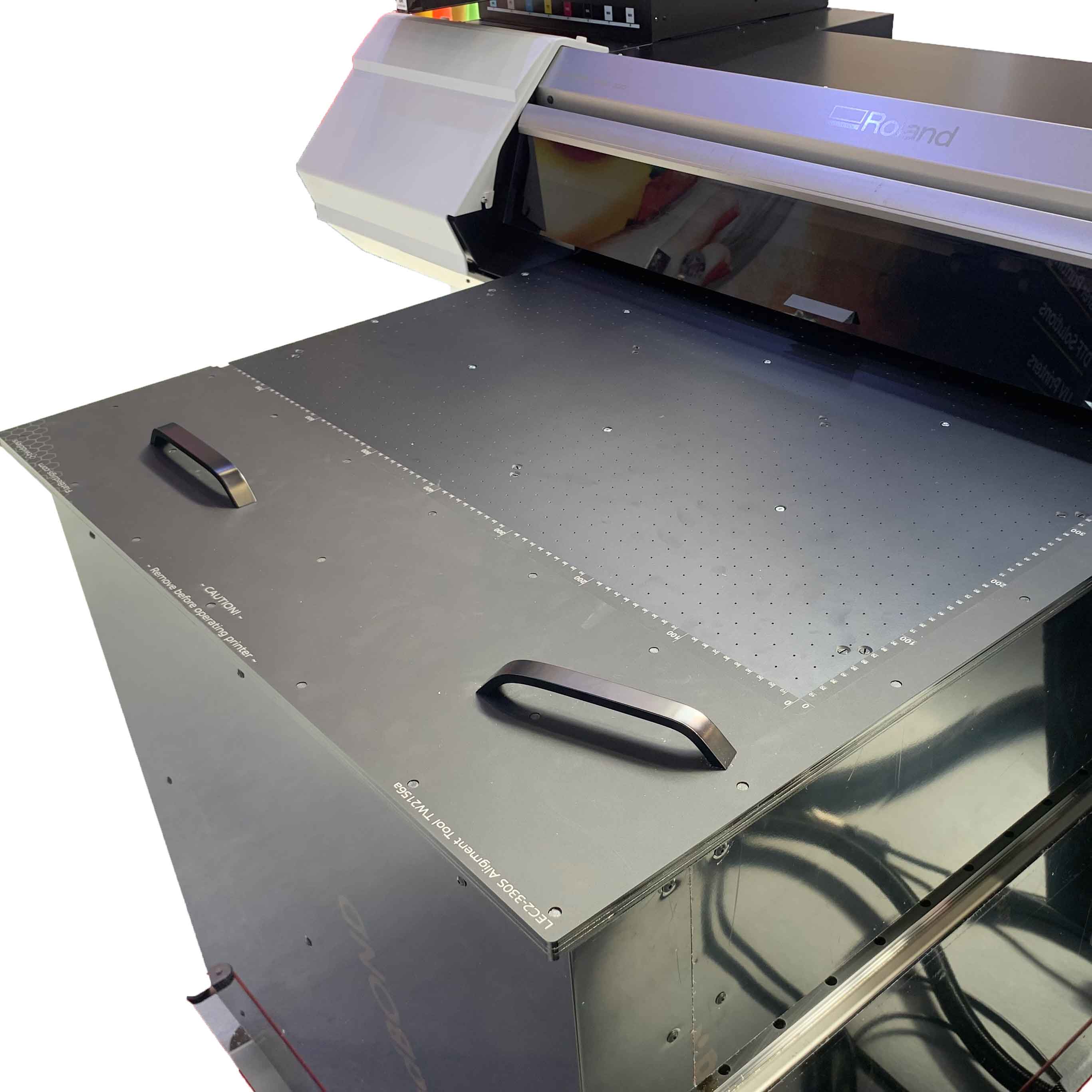 Ruler Alignment Printing Jig Guide for Roland LEC2-330s-200 Flatbed Printer