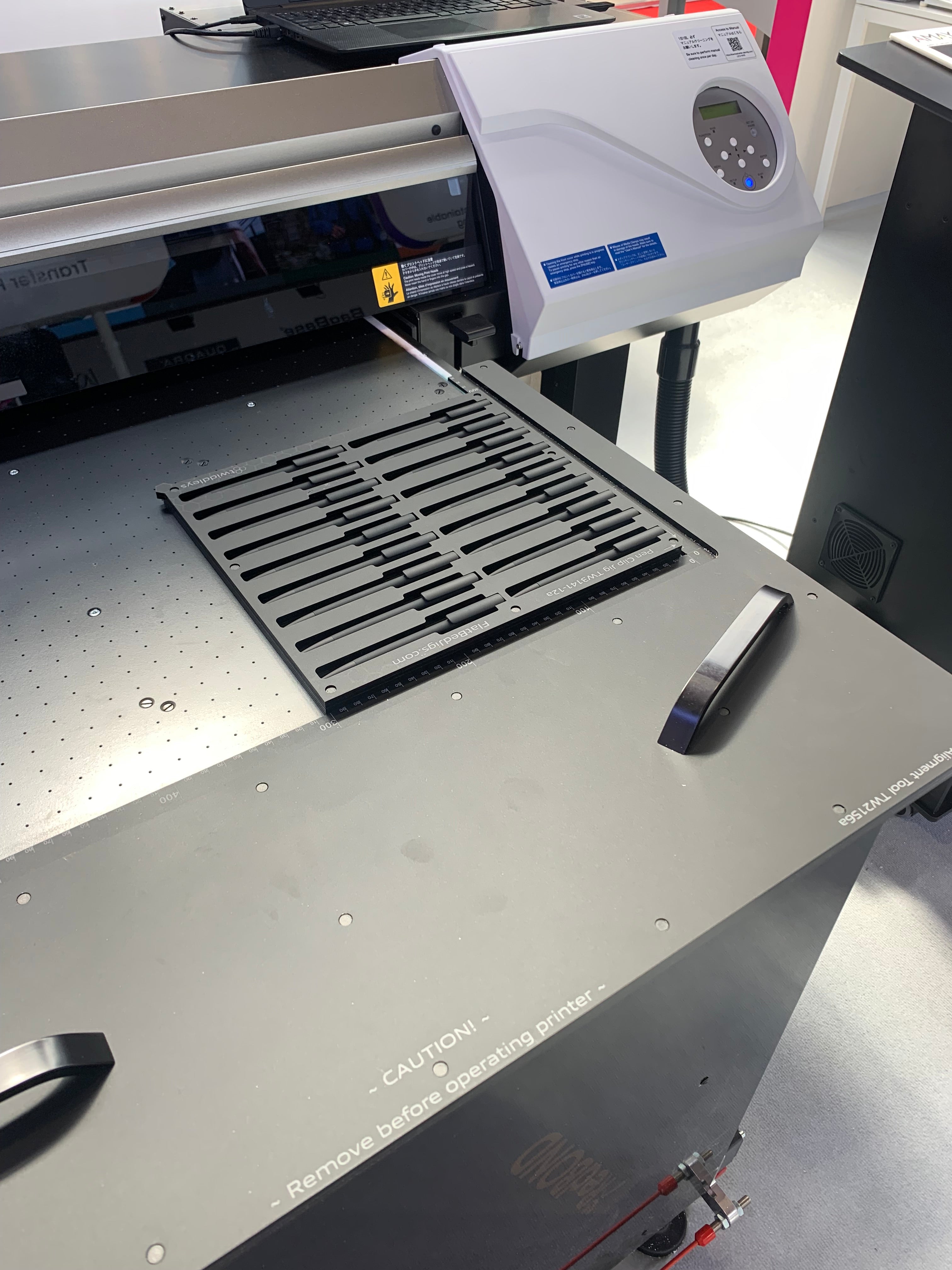 Ruler Alignment Printing Jig Guide for Roland LEC2-330s-200 Flatbed Printer