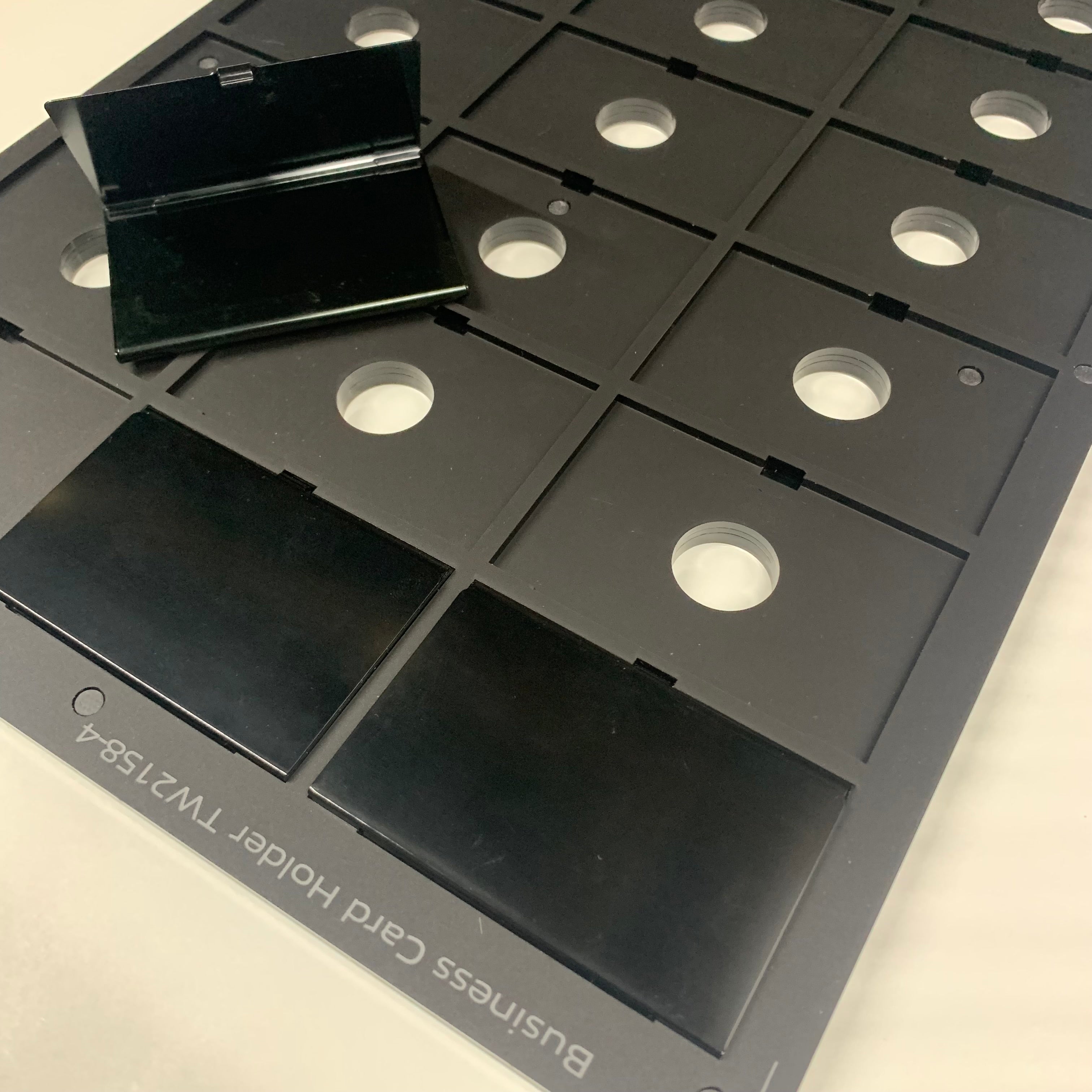 Business Card Holder Printing Jig Roland LEF 200 / SF 20 Flatbed Printer (16 Spaces)