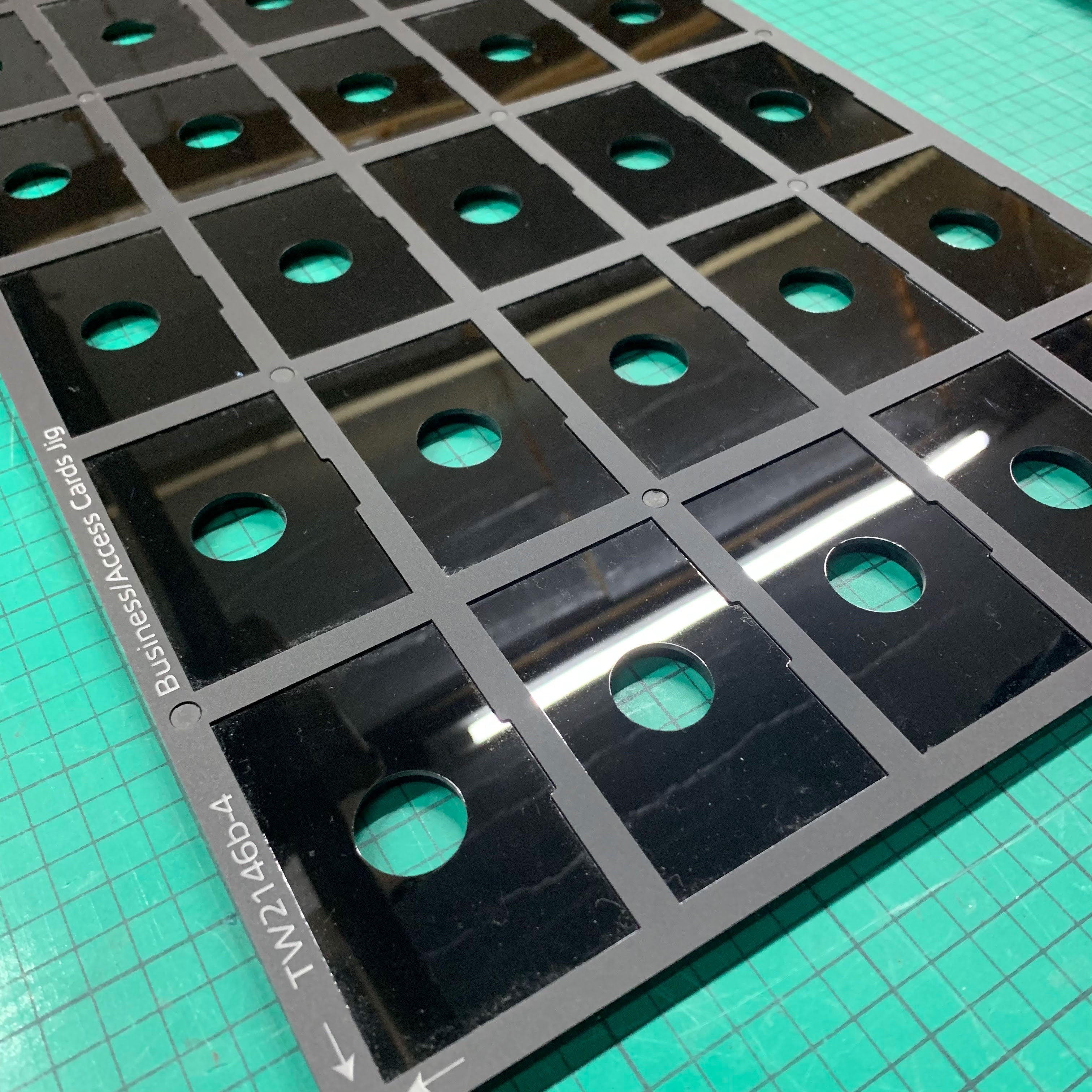 CR80 Business / Access Cards Printing Jig for Mutoh XPJ-461UF Flatbed Printer (24 Spaces)