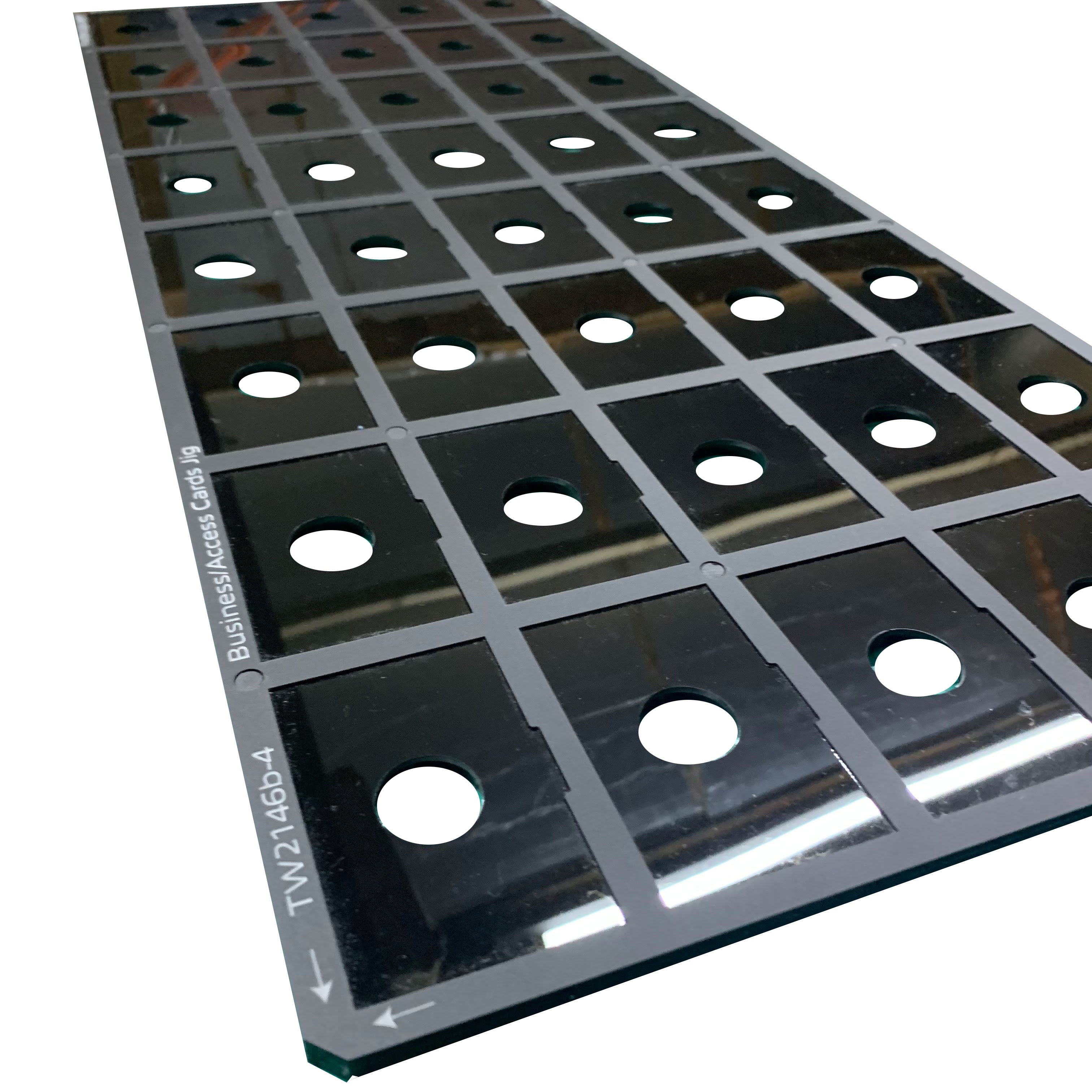 CR80 Business / Access Cards Printing Jig for A4 Flatbed Printers (4 Spaces)