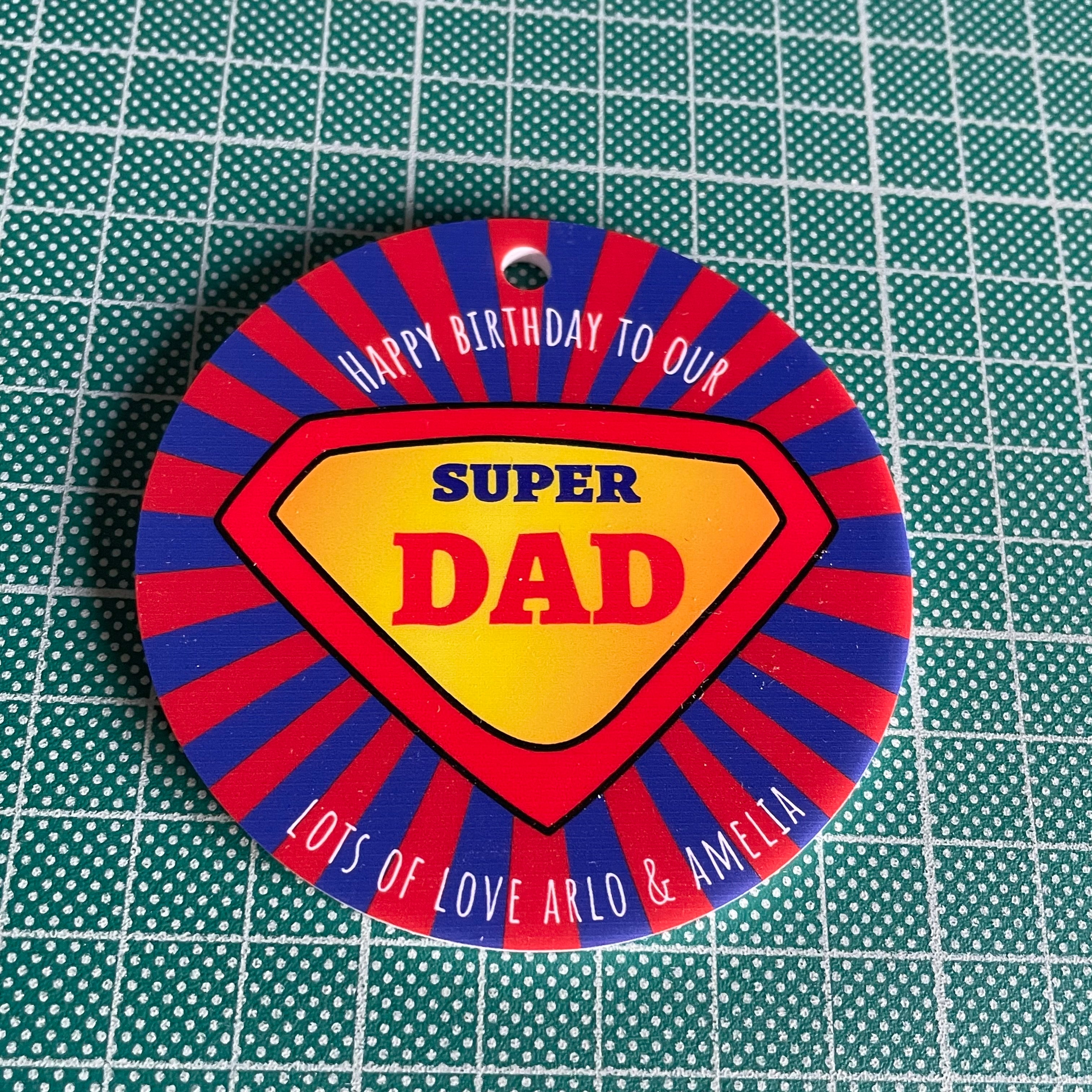 Printing Jig for 72mm Circle Disc Blanks - A4 Flatbed Printers (6 Spaces)