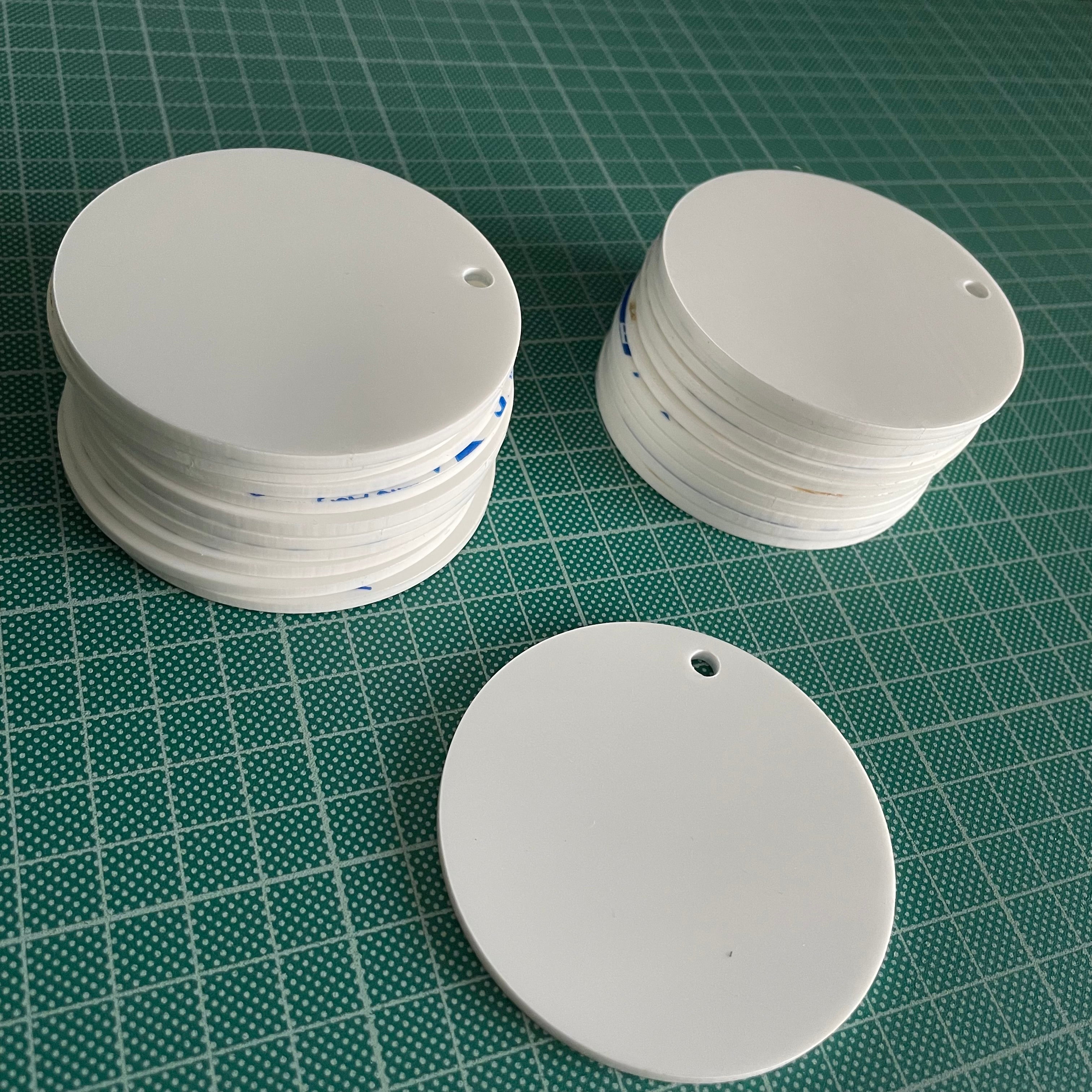 Printing Jig for 72mm Circle Disc Blanks - A3 Flatbed Printers (15 Spaces)