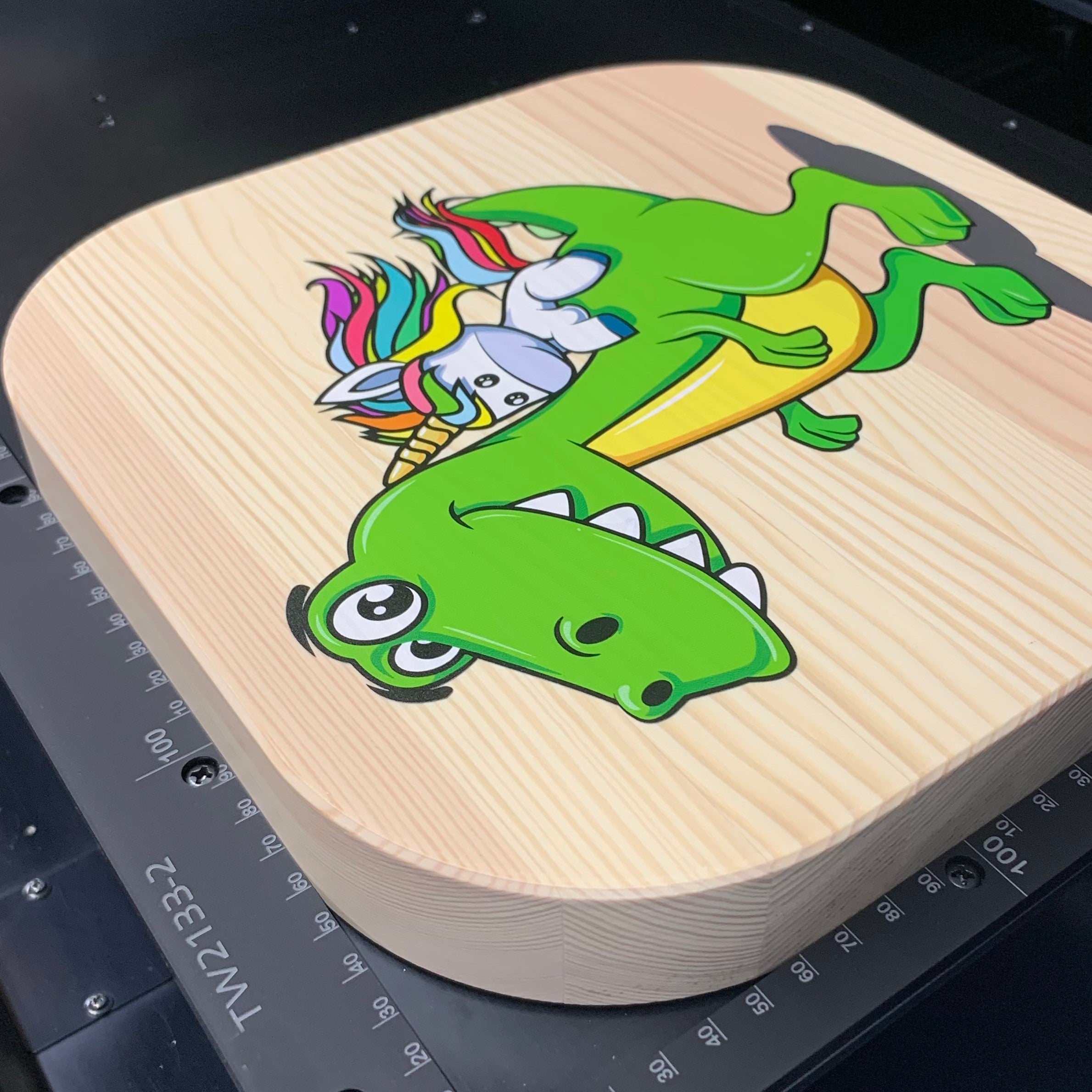 Ruler Printing Guide for Roland LEF 12 Flatbed Printer