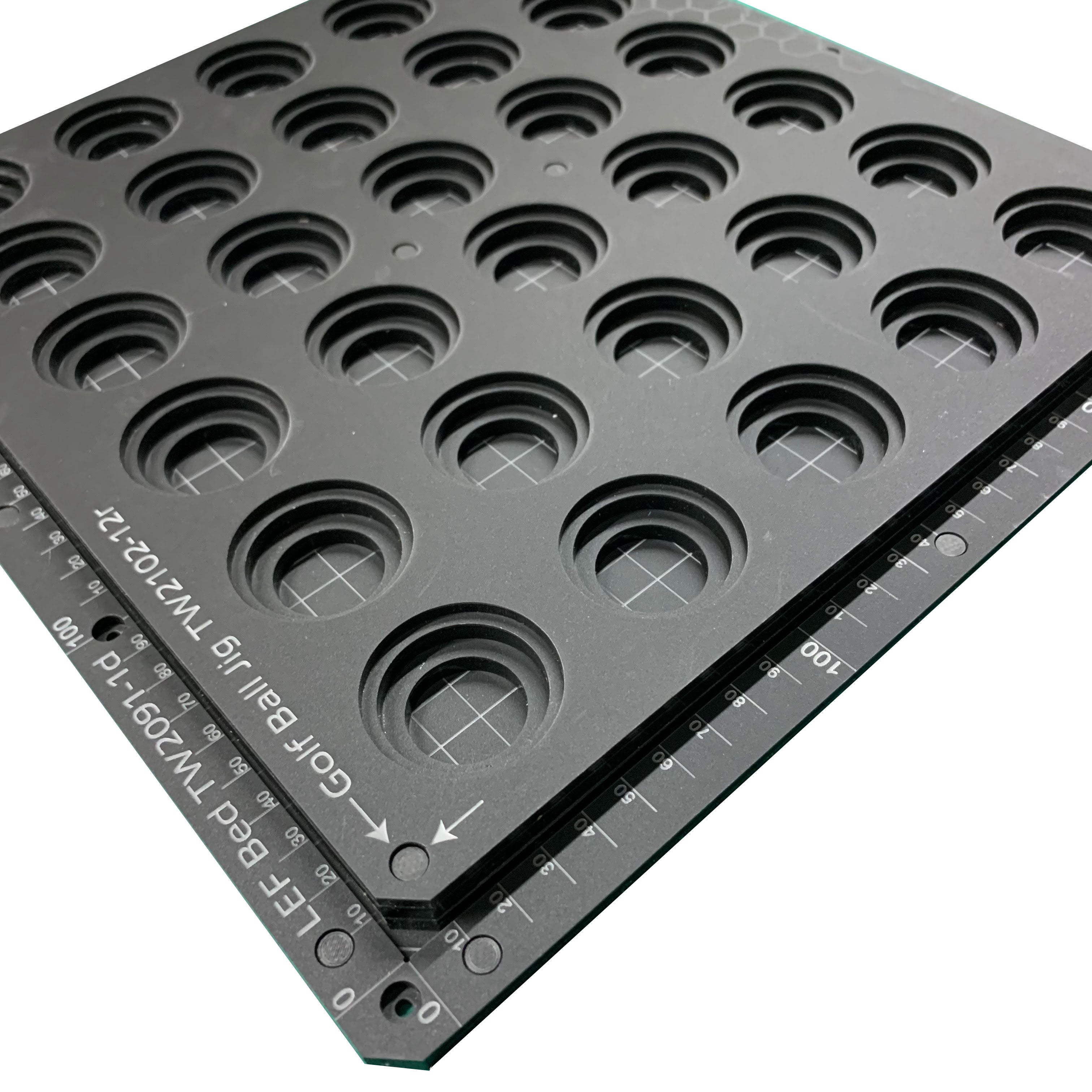 Golf Ball Printing Jig Roland BD-8 Flatbed Printer 12 Spaces)