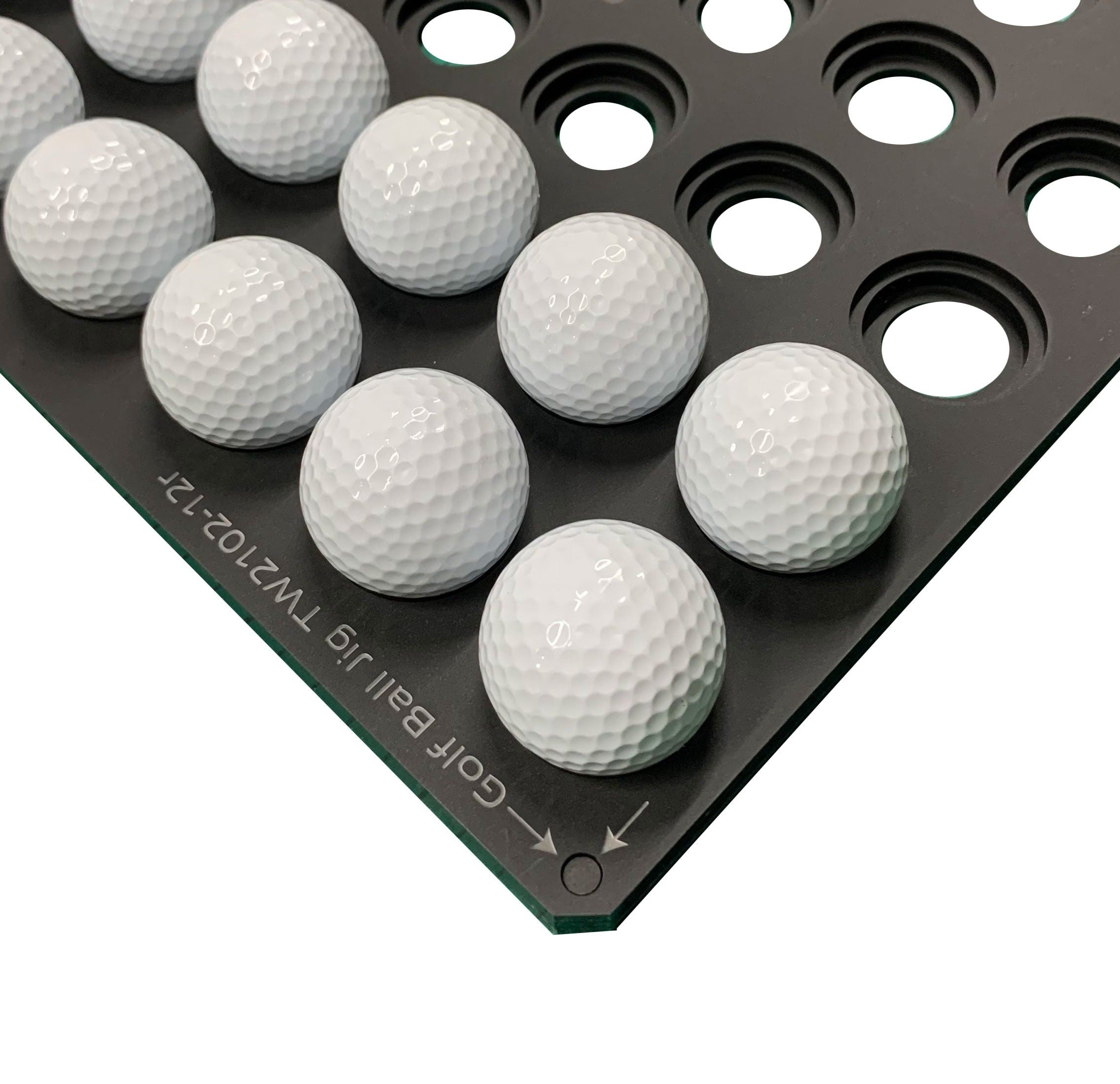 A4 Golf Ball Printing Jig for A4 Flatbed Printers (15 Spaces)