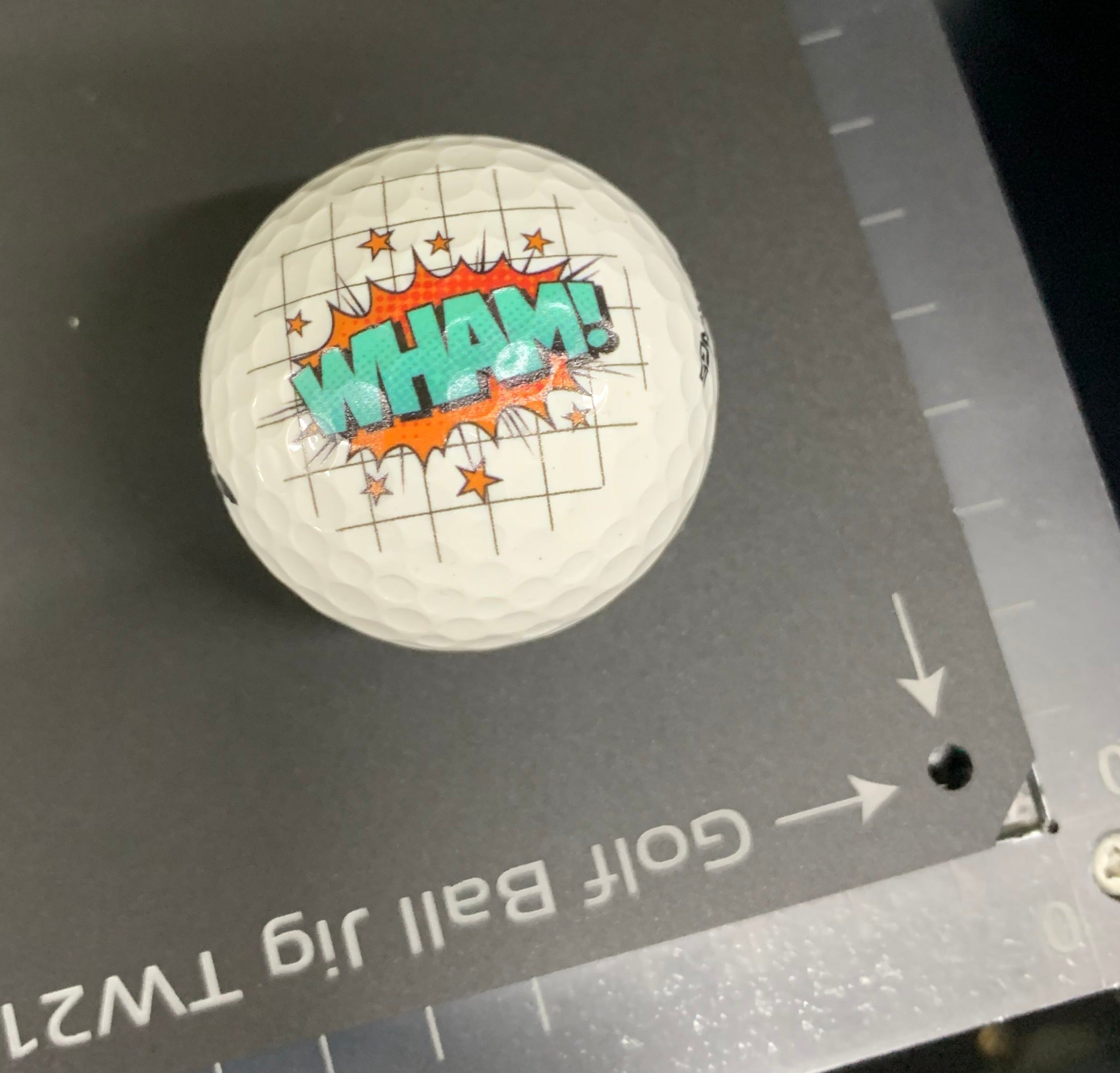 Golf Ball Printing Jig for Mutoh XPJ-661UF Flatbed Printer (99 Spaces)