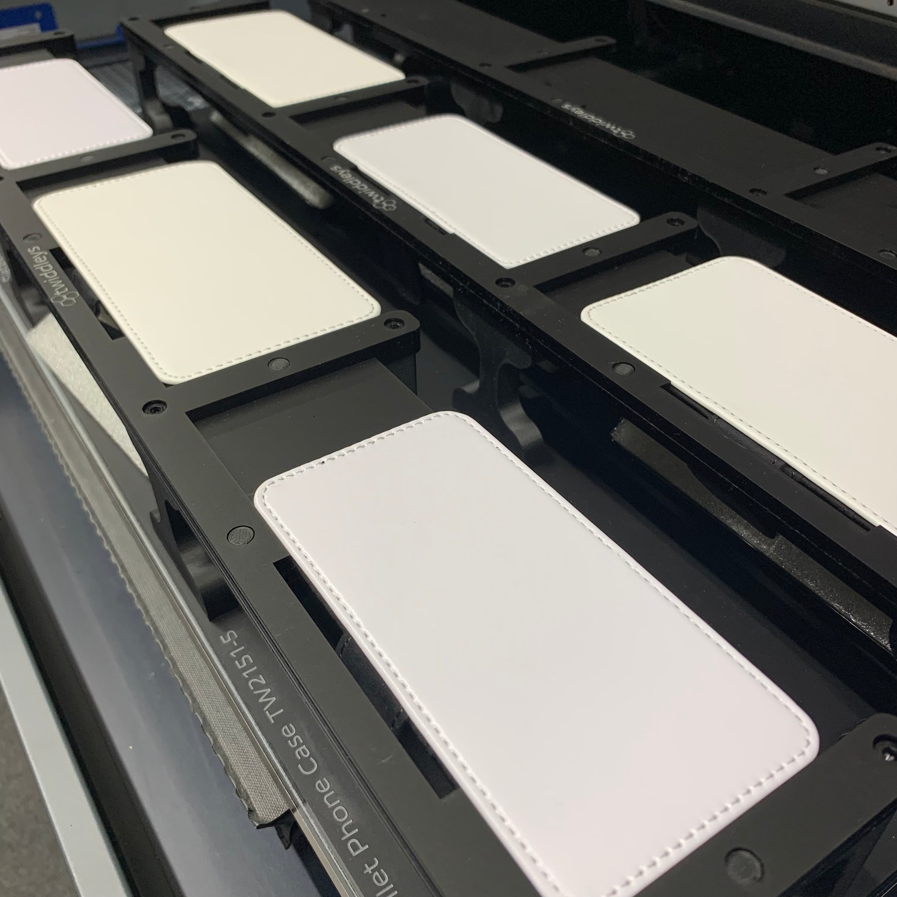 Wallet Phone Case Printing Jig for Mimaki UJF-7151 Flatbed Printer (xx Spaces)