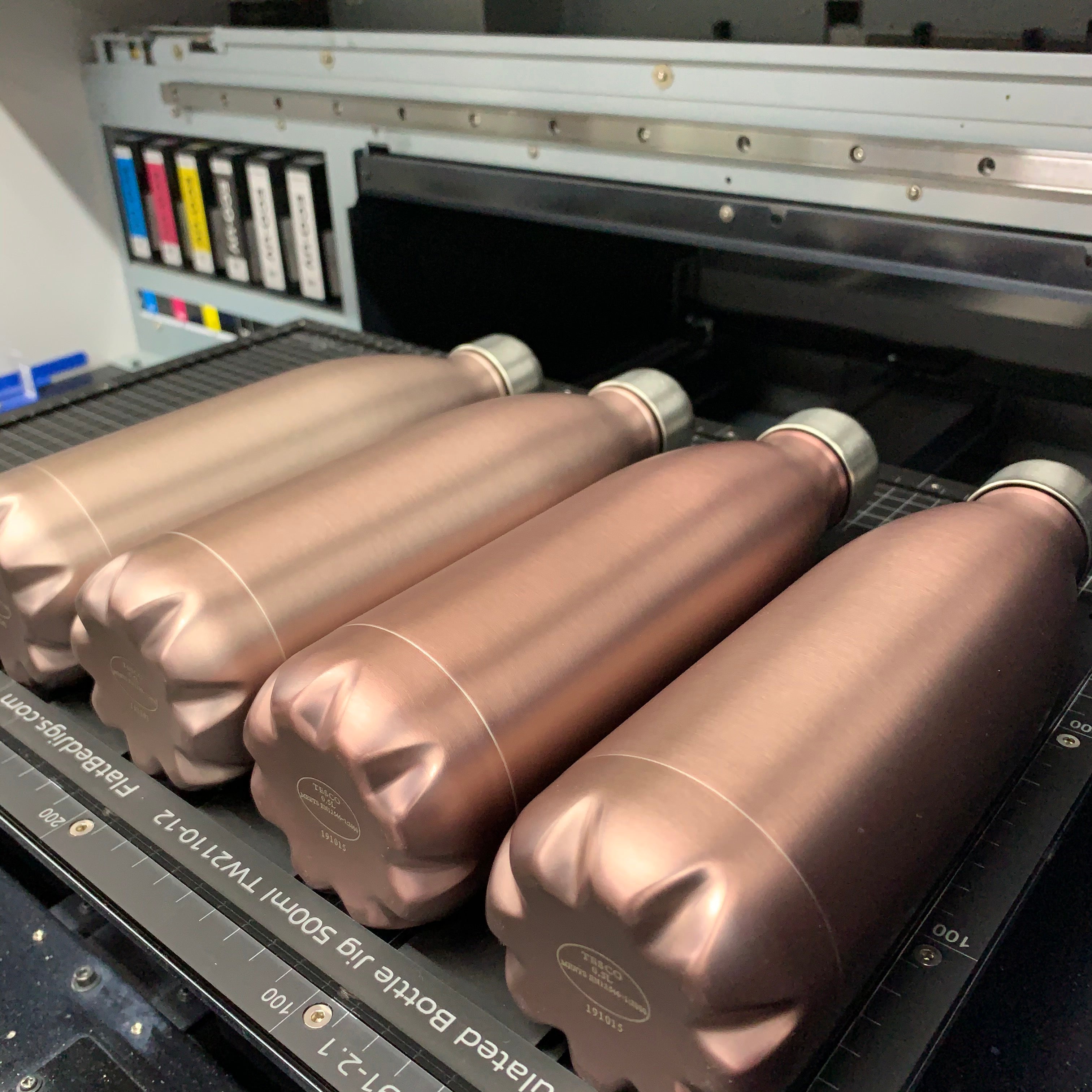 Insulated Bottle Jig for 500ml Bottles - Mutoh XPJ-661UF Flatbed Printer (xx Spaces)