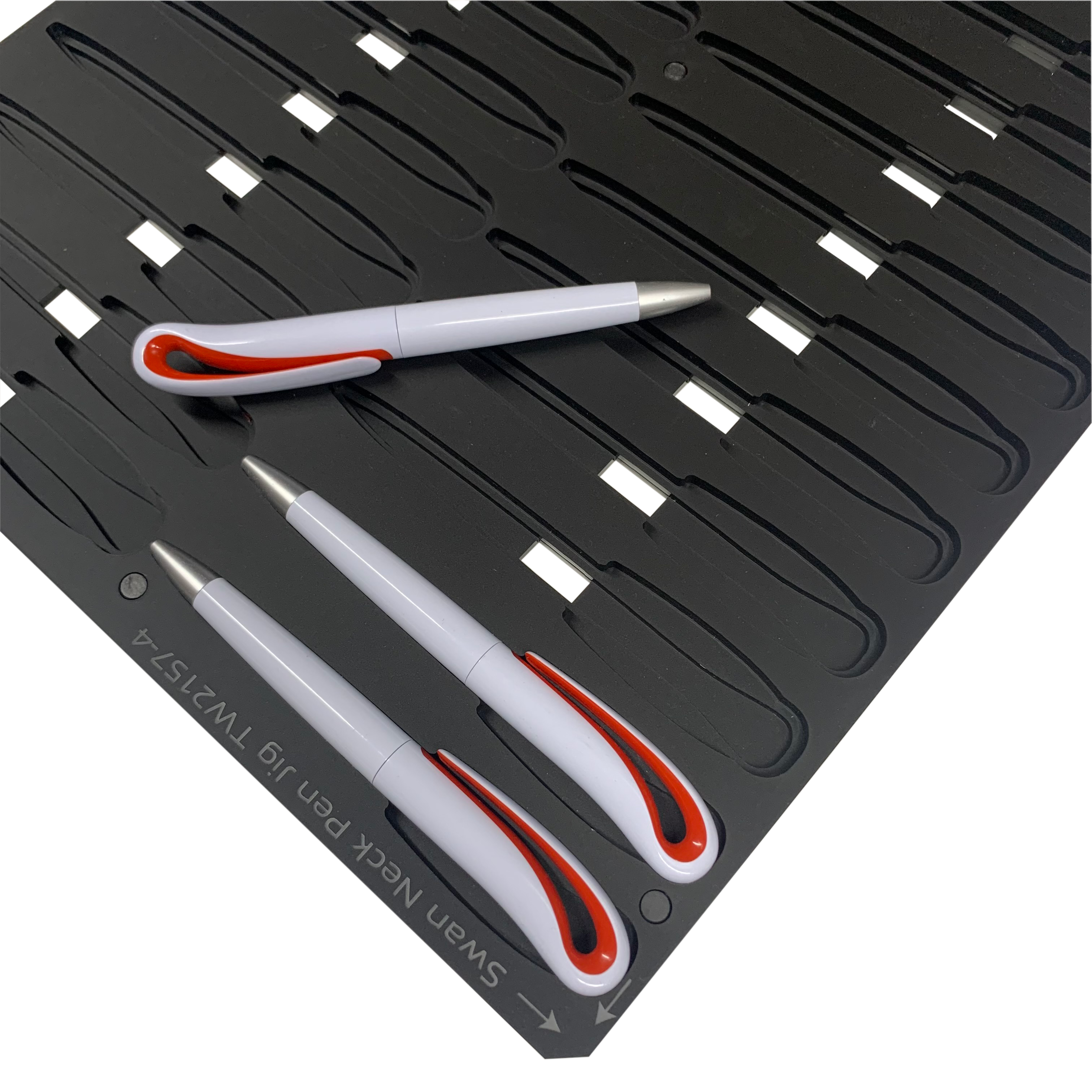 Swan Neck Pen Printing Jig for Mutoh XPJ-661UF Flatbed Printer (xx Spaces)