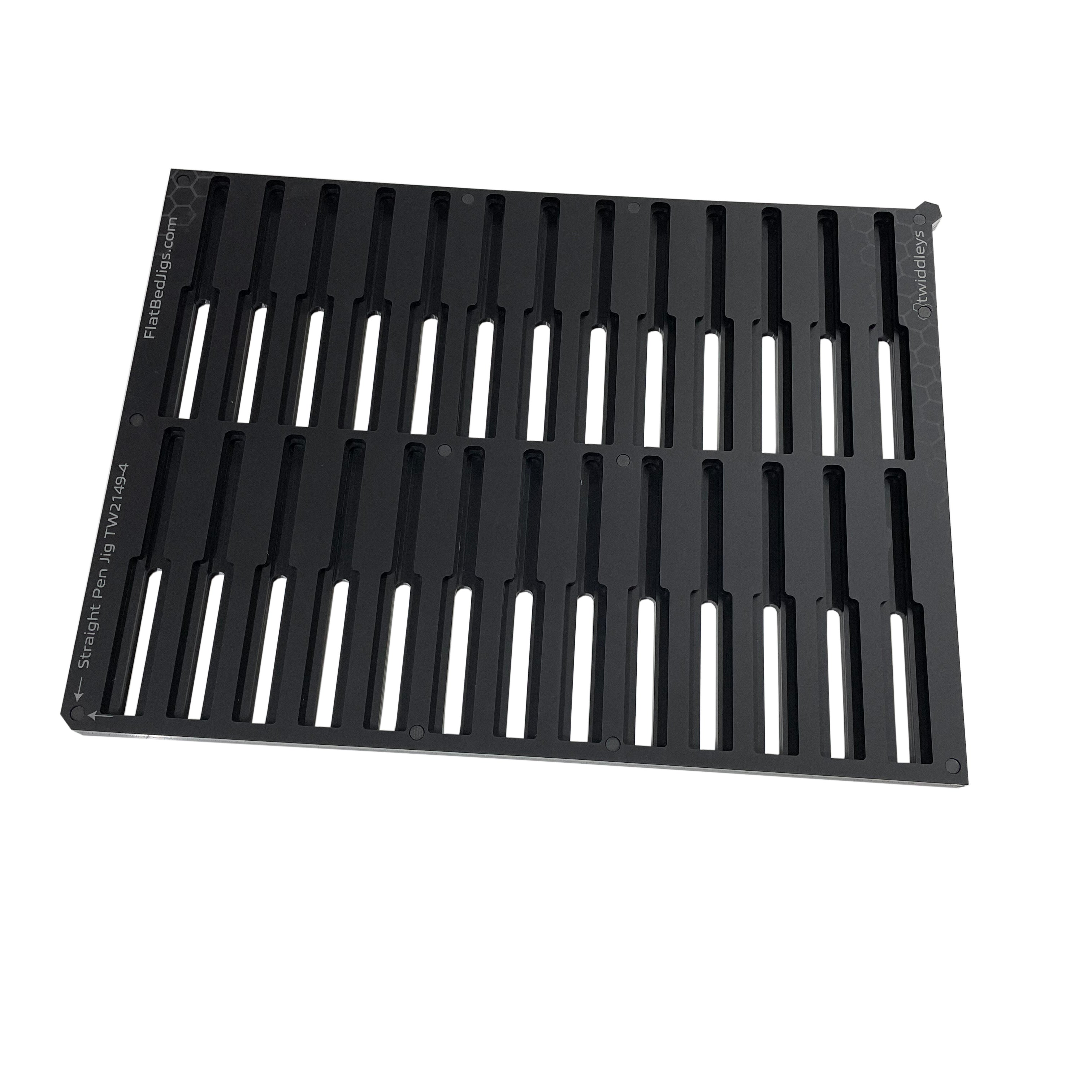 A3 Straight Edge Pen Printing Jig for A3 Flatbed Printers (Fits 18 Pens)