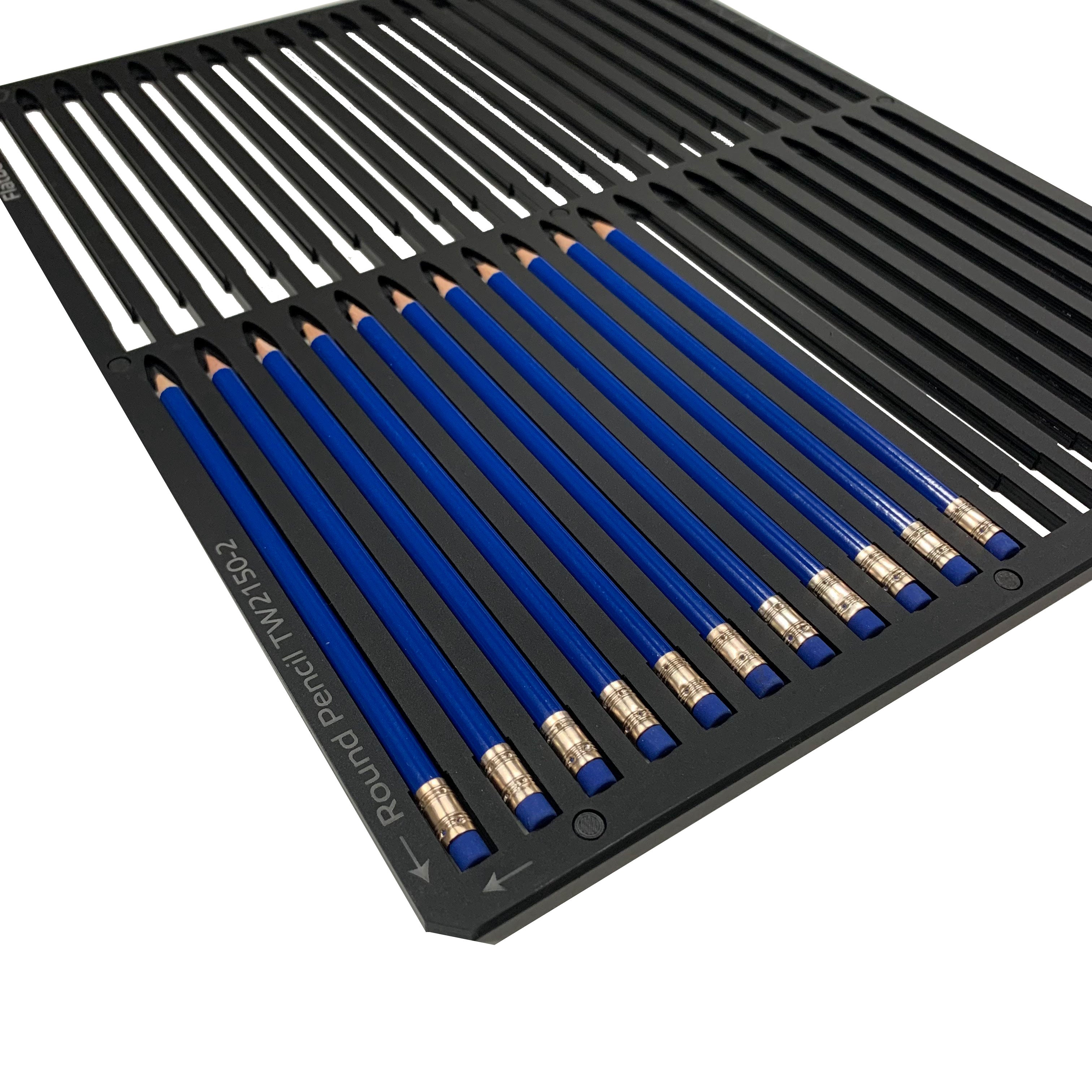 Round Pencil Printing Jig for Mutoh XPJ-461UF Flatbed Printer (xx Spaces)