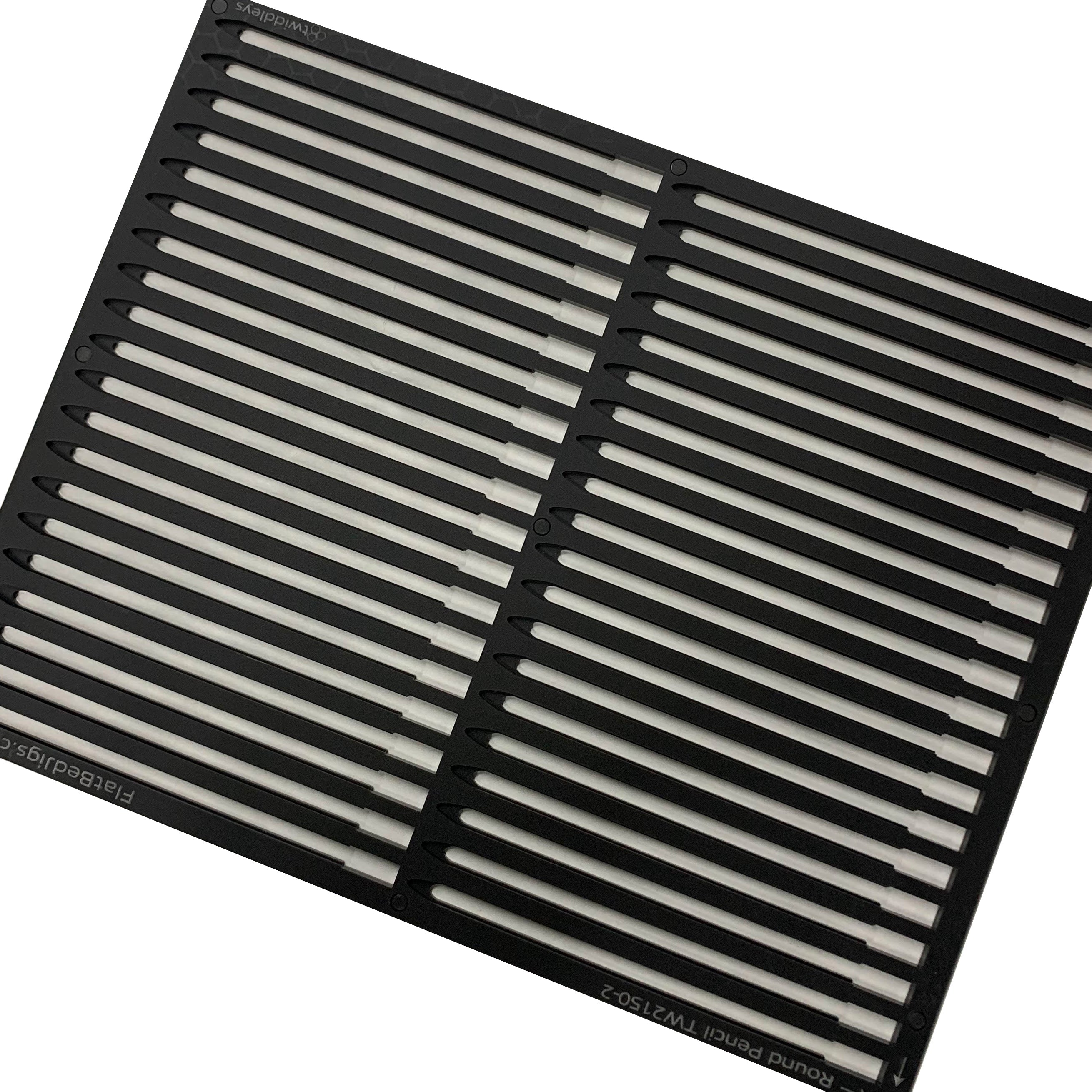 Round Pencil Printing Jig for Mimaki UJF-7151 Flatbed Printer (xx Spaces)