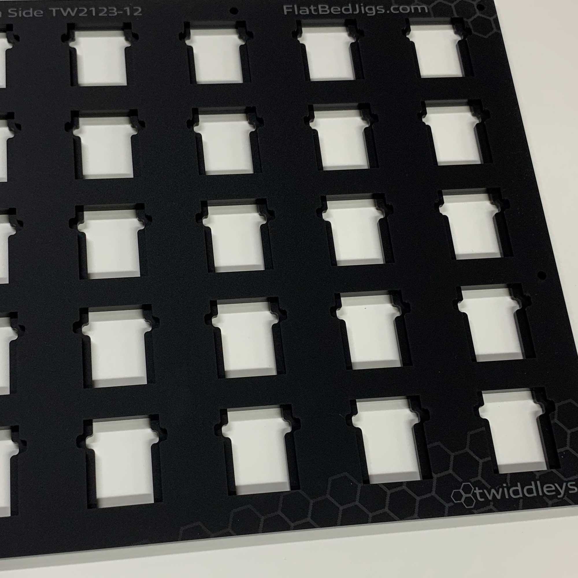 Round Tin Side Jig for Printing 'Tinware T9232' 50mm Tins with A4 Flatbed Printers