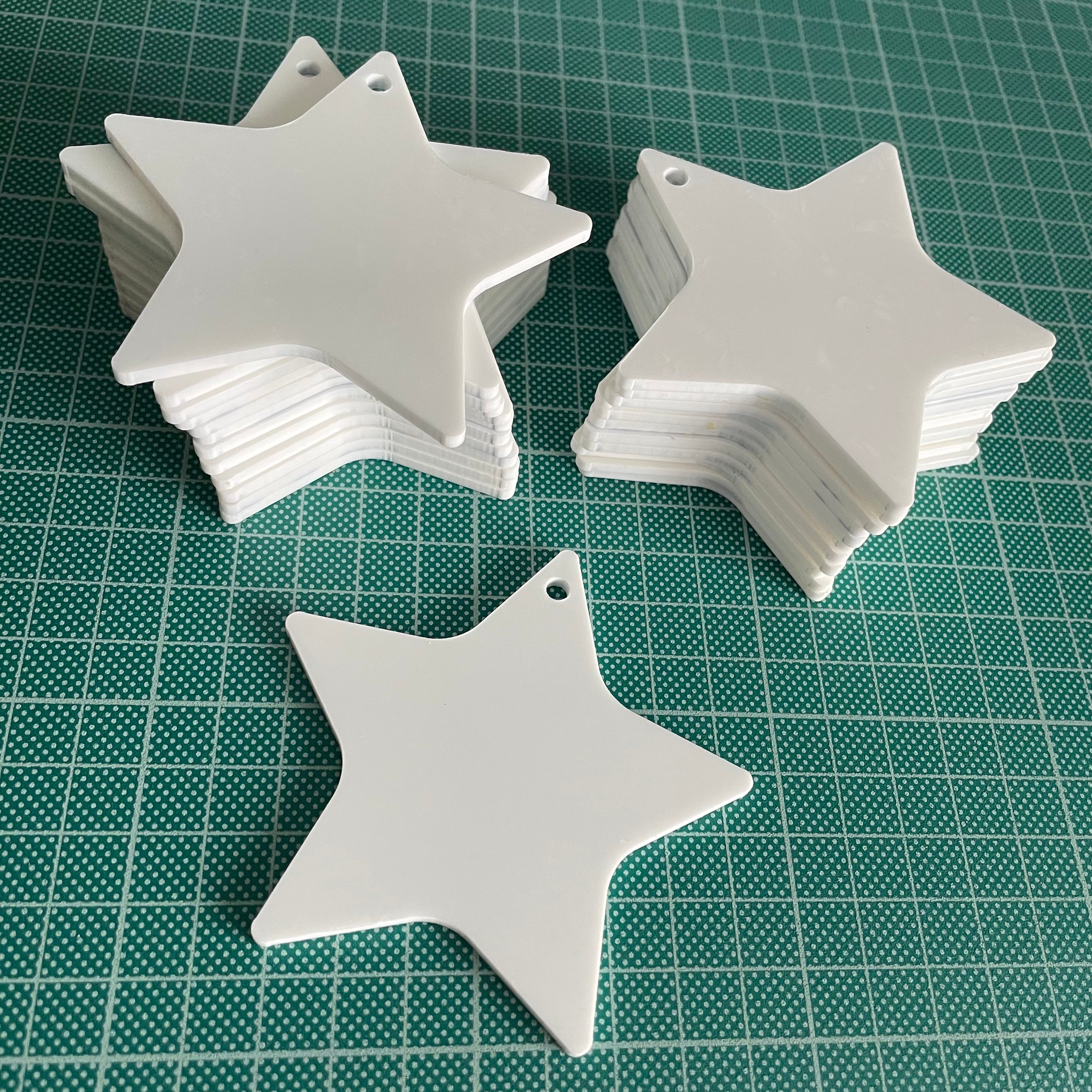 Printing Jig for 72mm Star Blanks - Roland LEF 12 Flatbed Printer (9 Spaces)