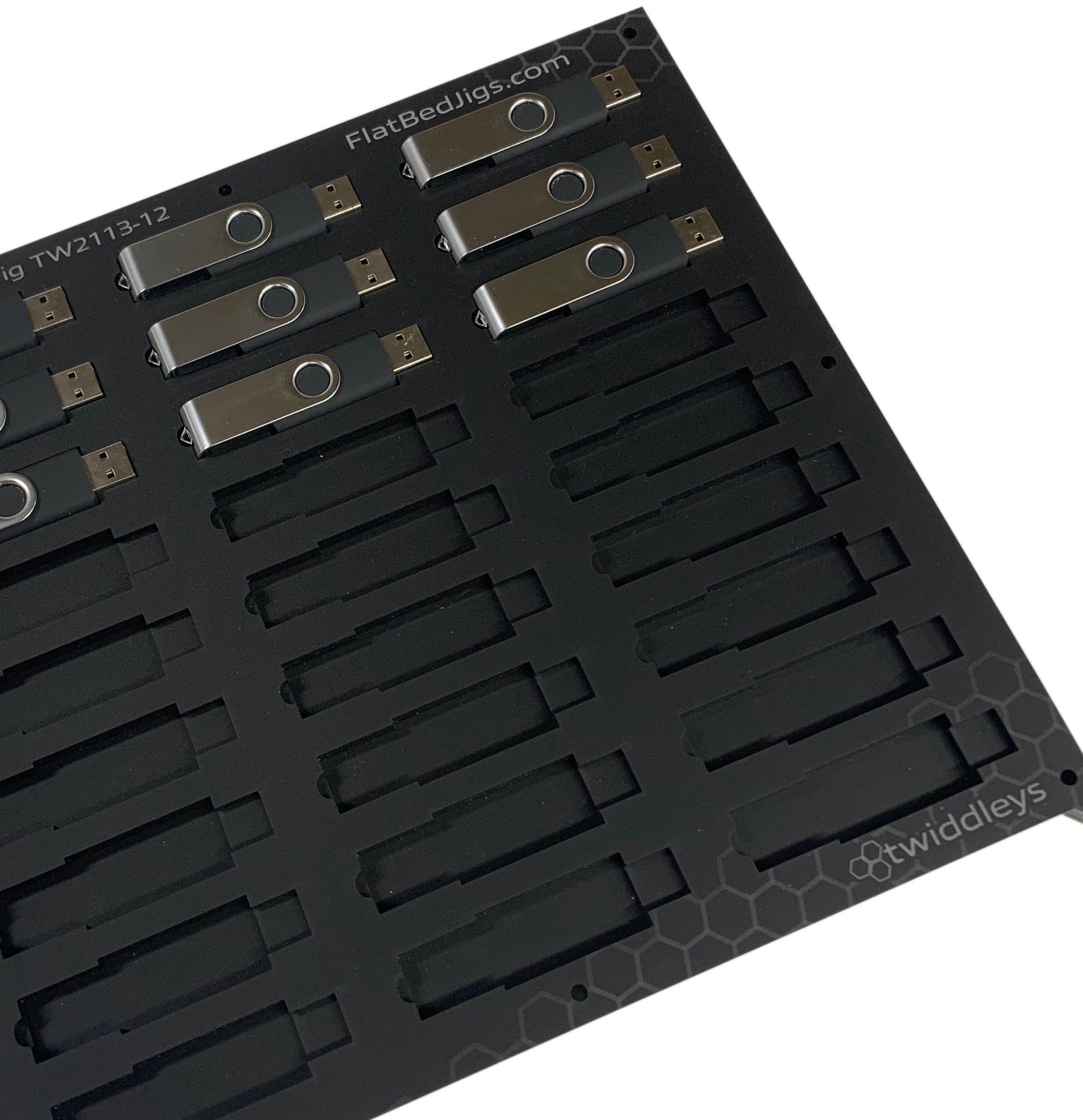 A3 USB Swivel Memory Stick Printing Jig for A3 Flatbed Printers