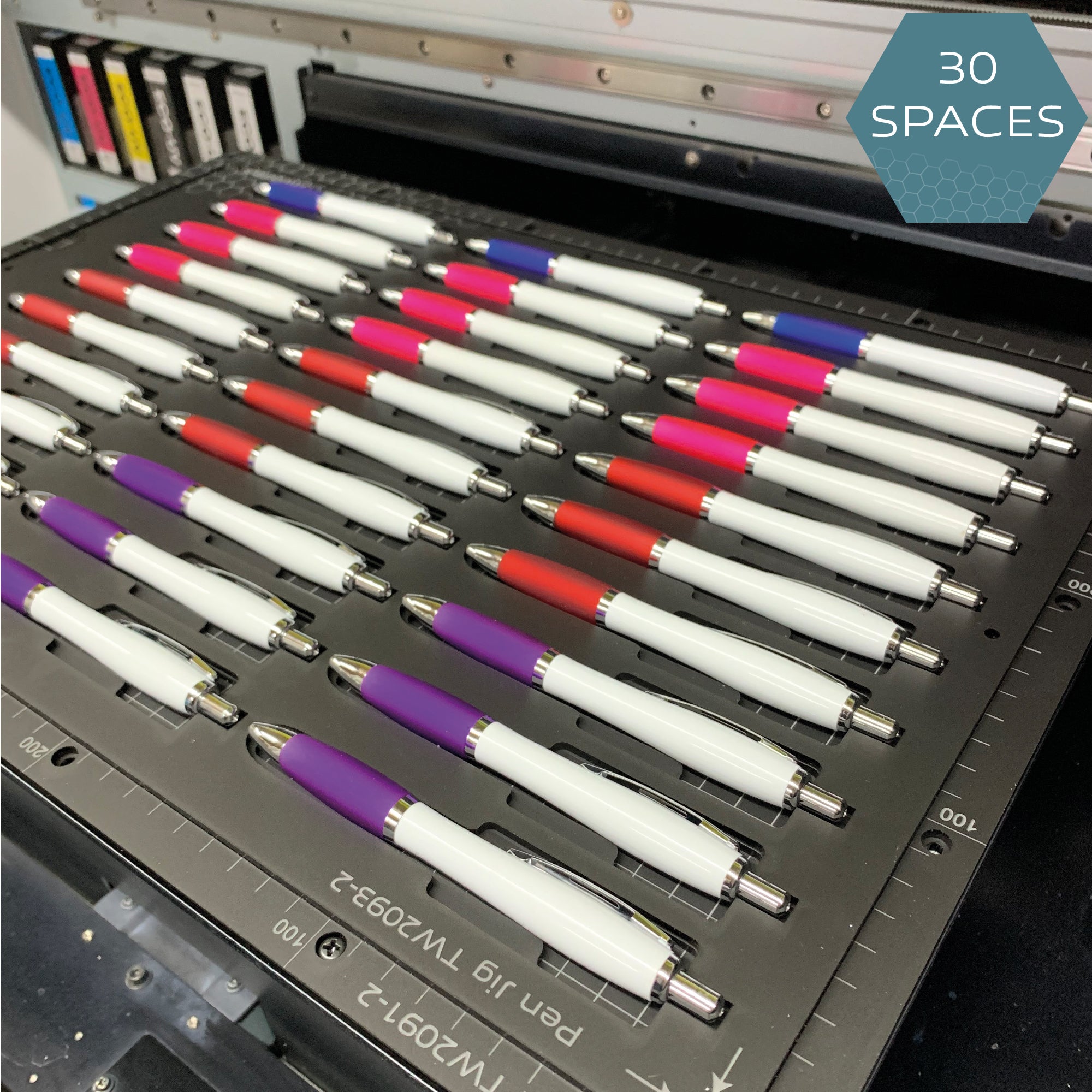 Roland LEF 200 Series Bundle with Bed Base & Ruler Guide + 4 Pro Jigs