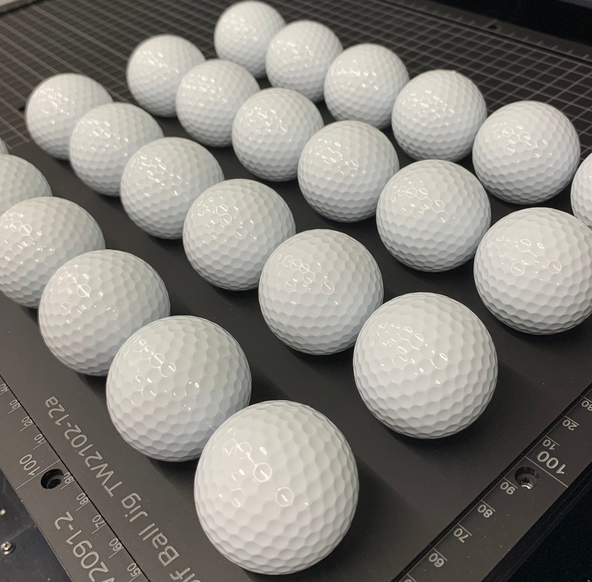 Golf Ball Printing Jig for Mutoh XPJ-461UF Flatbed Printer (xx Spaces)