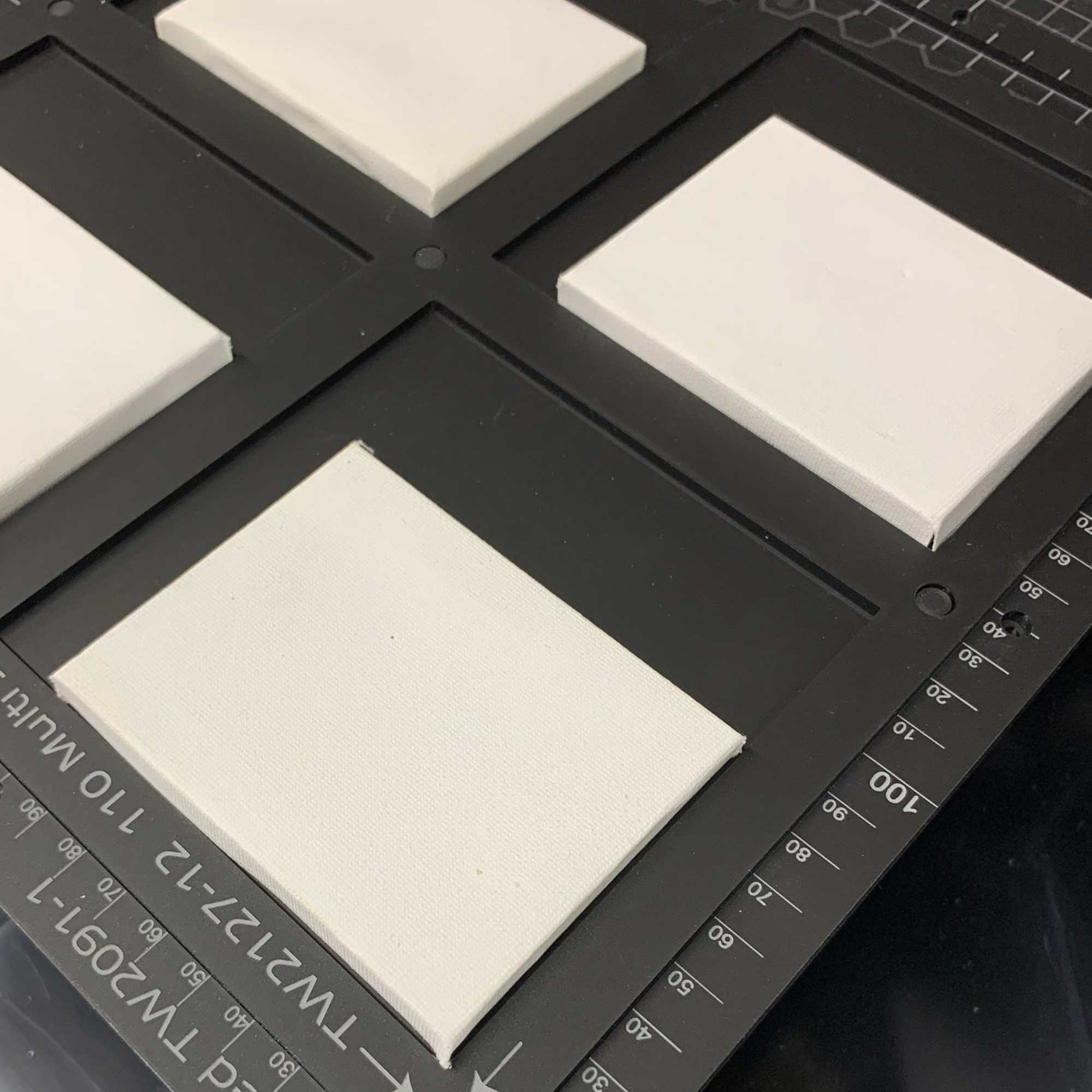 110mm / 11cm Square Printing Jig for Mimaki UJF-6042 Flatbed Printer (15 Spaces)