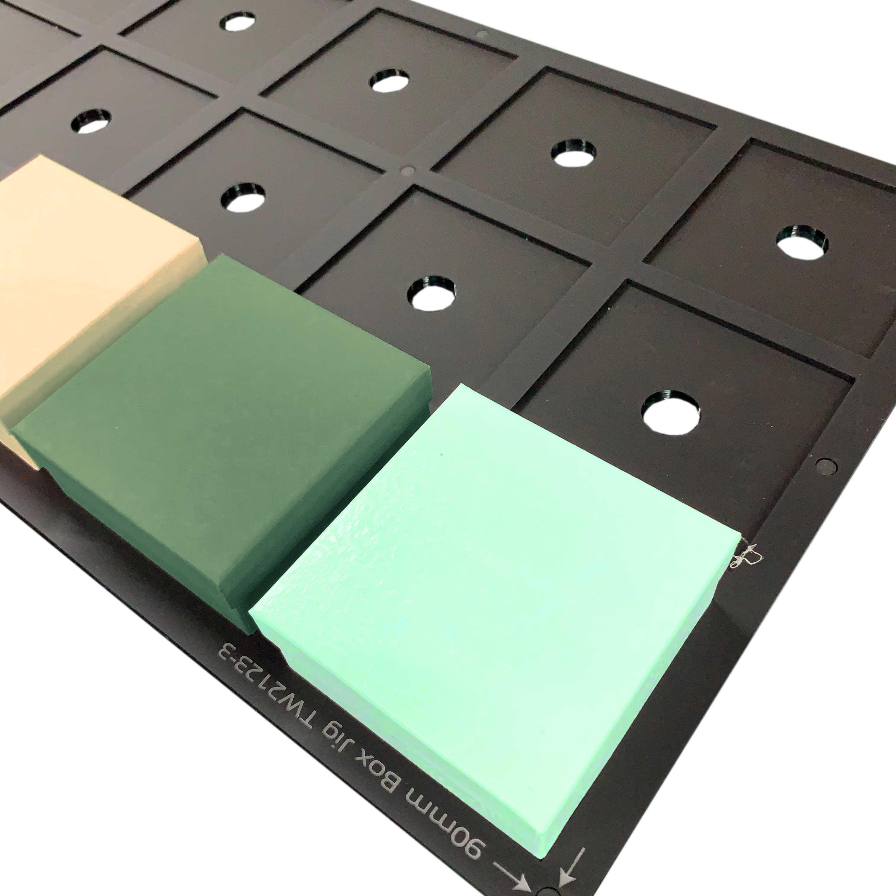 90mm / 9cm Square Printing Jig for A4 Flatbed Printers