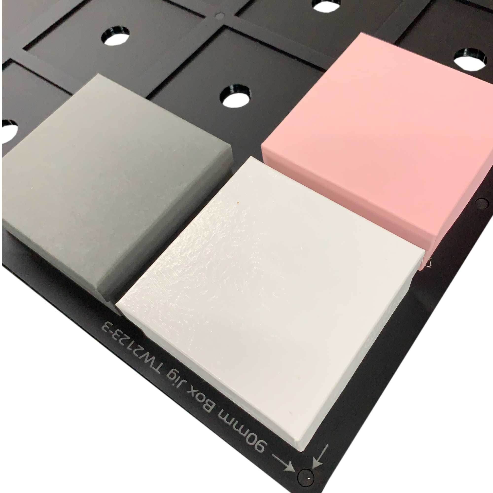 90mm / 9cm Square Printing Jig for A3 Flatbed Printers