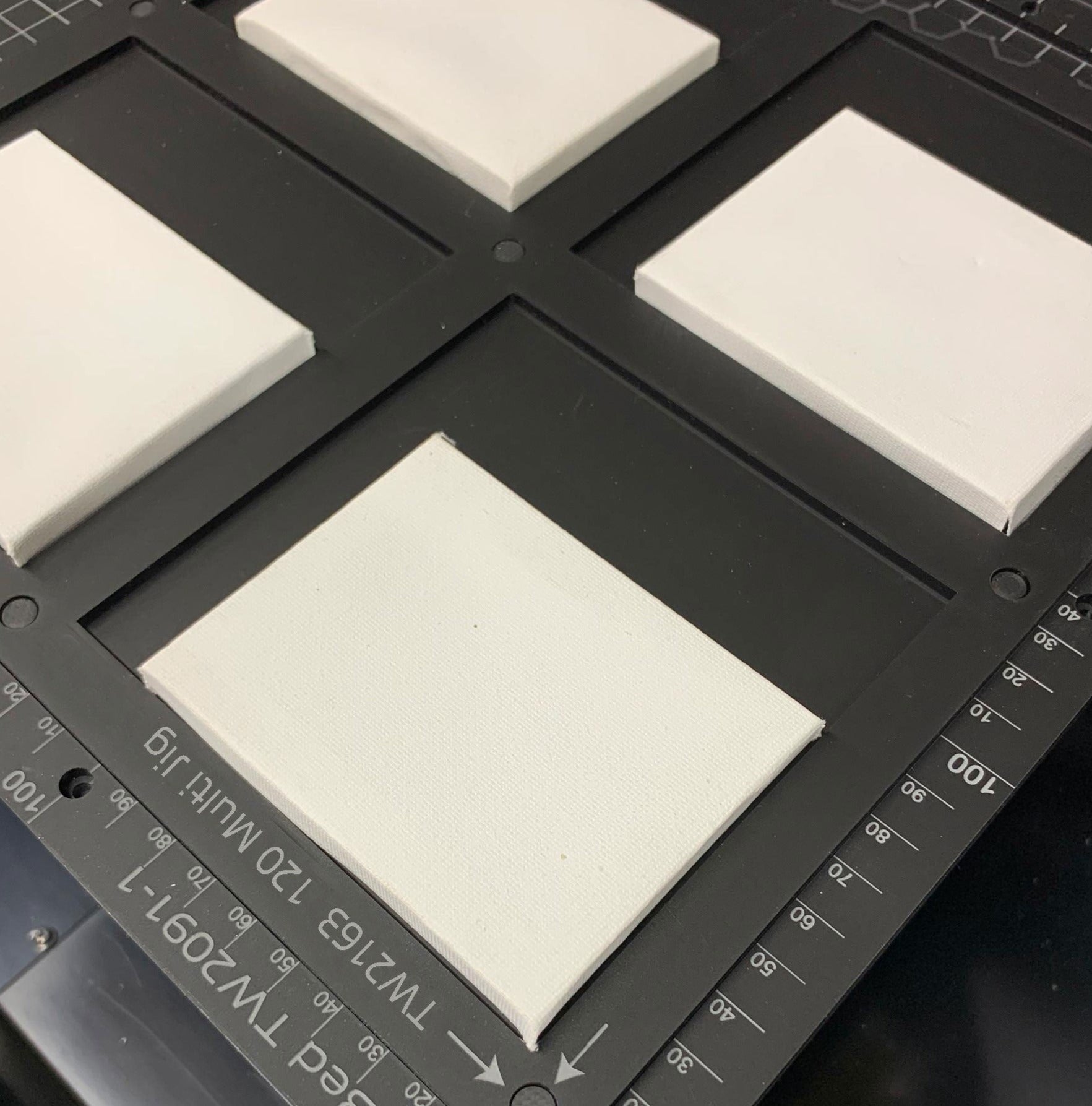 120mm / 12cm Square Printing Jig for A4 Flatbed Printers