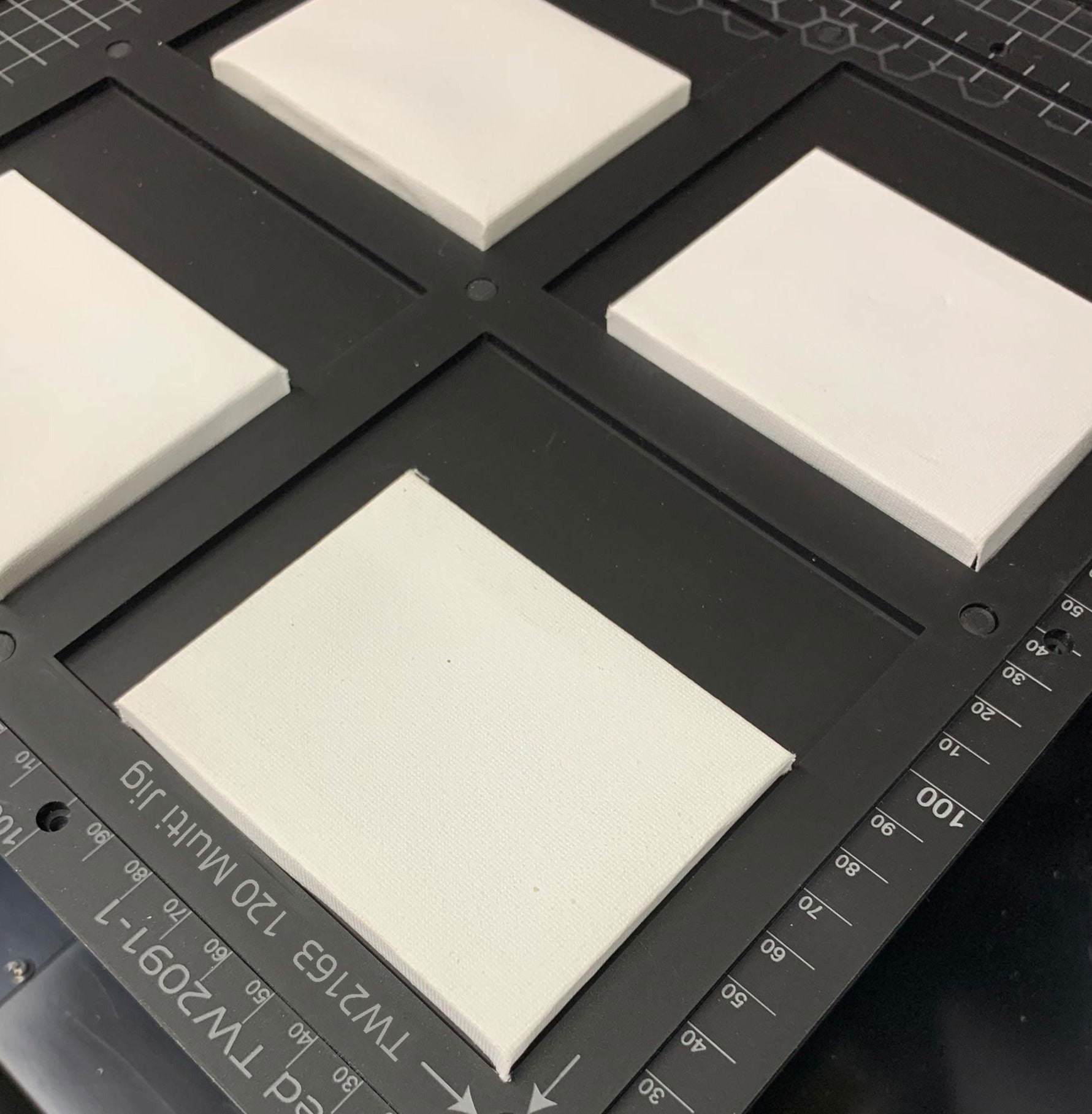 120mm / 12cm Square Printing Jig for A3 Flatbed Printers