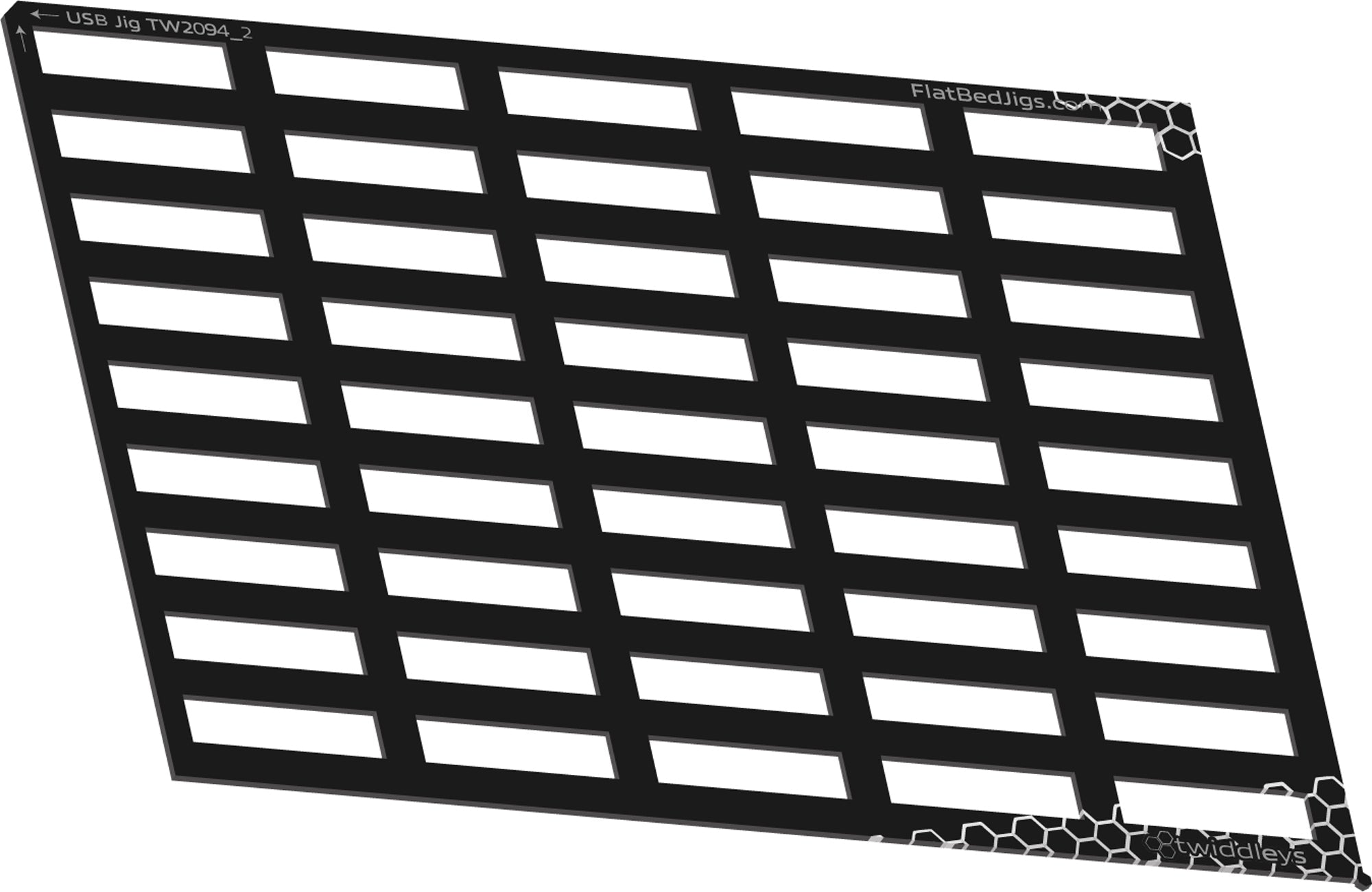 A4 USB Memory Stick Printing Jig for A4 Flatbed Printers