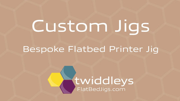 Custom Flatbed Jigs - Bespoke Printing Jig for Flatbed Printers