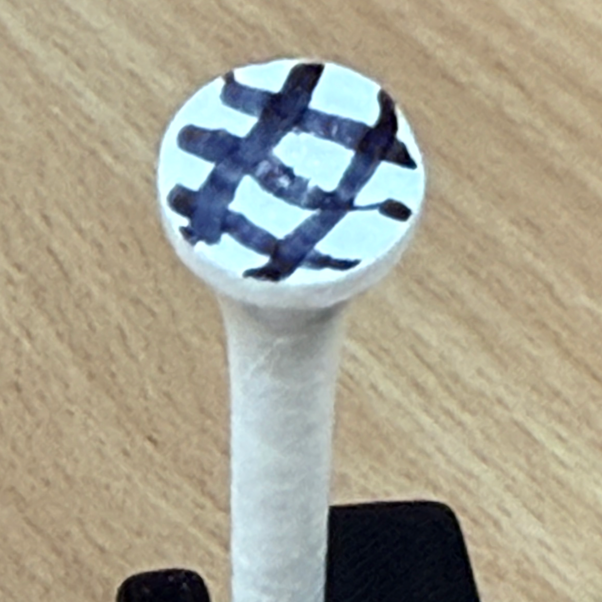 Wooden Golf Tee Cup (Top) Printing Jig for a Inktec UV-2040 Flatbed Printer (xx Spaces)