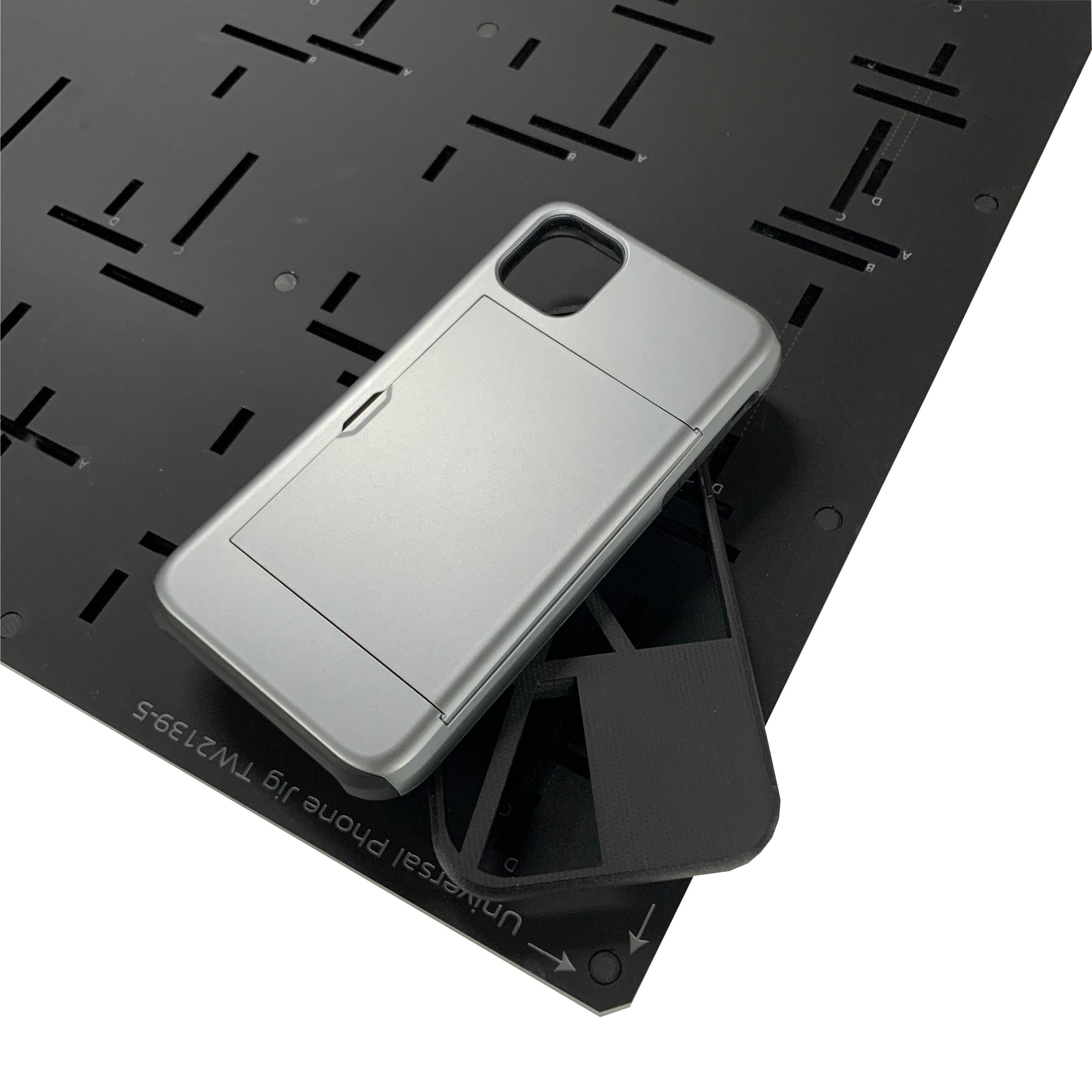 Phone Case Printing Jig Base Plate - Roland MO-180 (xx Spaces)