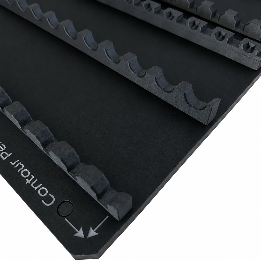 High Density Contour Pen Printing Jig for any Flatbed Printer with a bed larger than 180 x 90mm (xx Spaces)