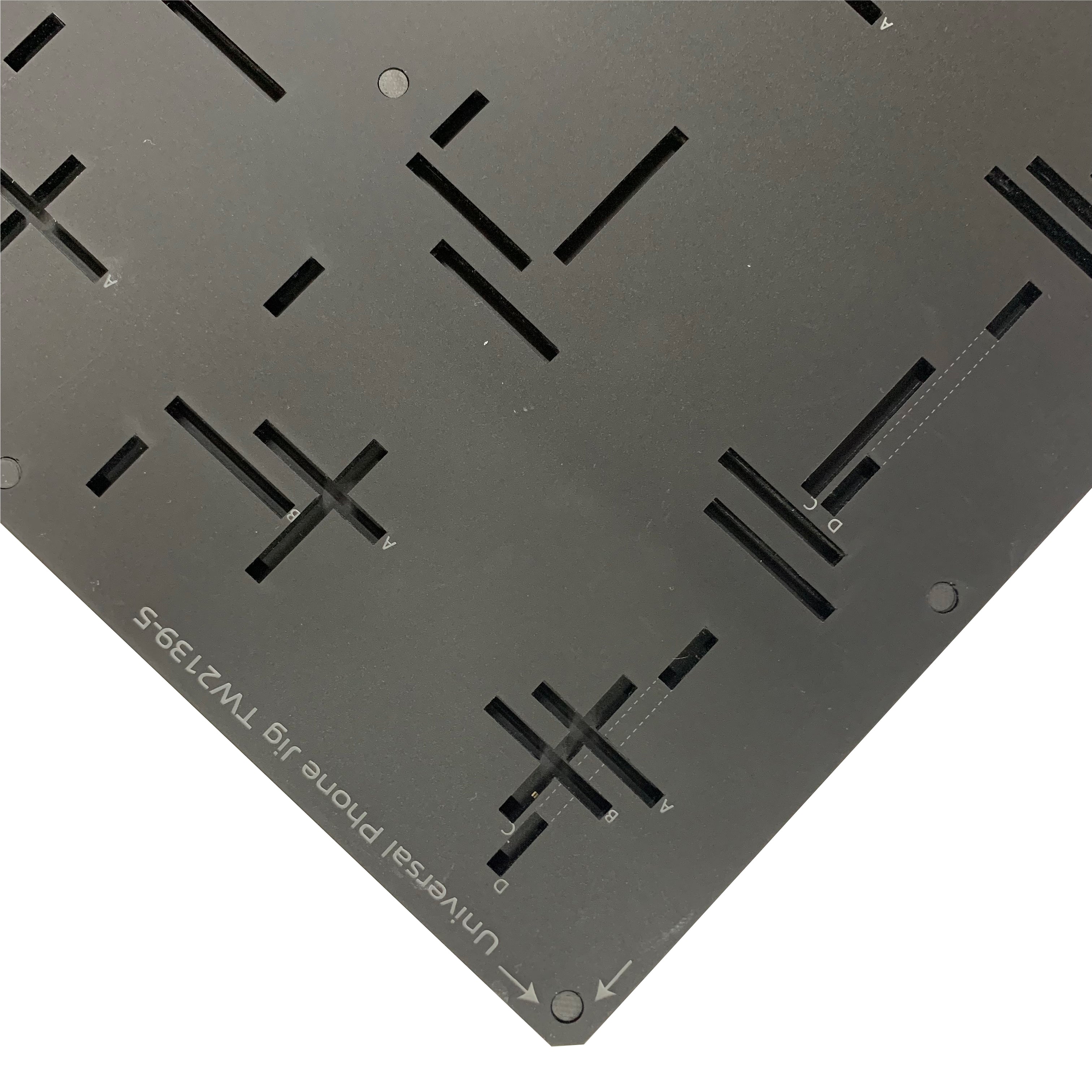 Phone Case Printing Jig Base Plate - Roland MO-180 (xx Spaces)