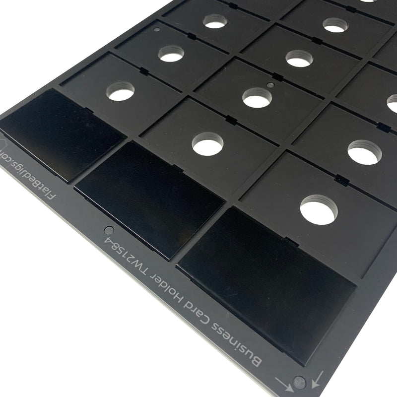 Business Card Holder Printing Jig Roland LEF 200 / SF 20 Flatbed Printer (16 Spaces)