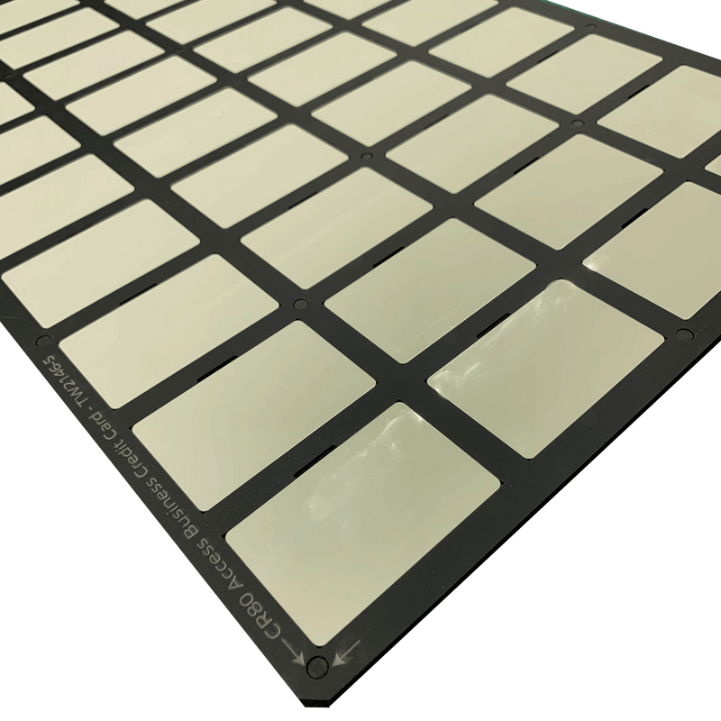 CR80 Business / Access Cards Printing Jig for Roland LEF 300 Flatbed Printer (40 Spaces)