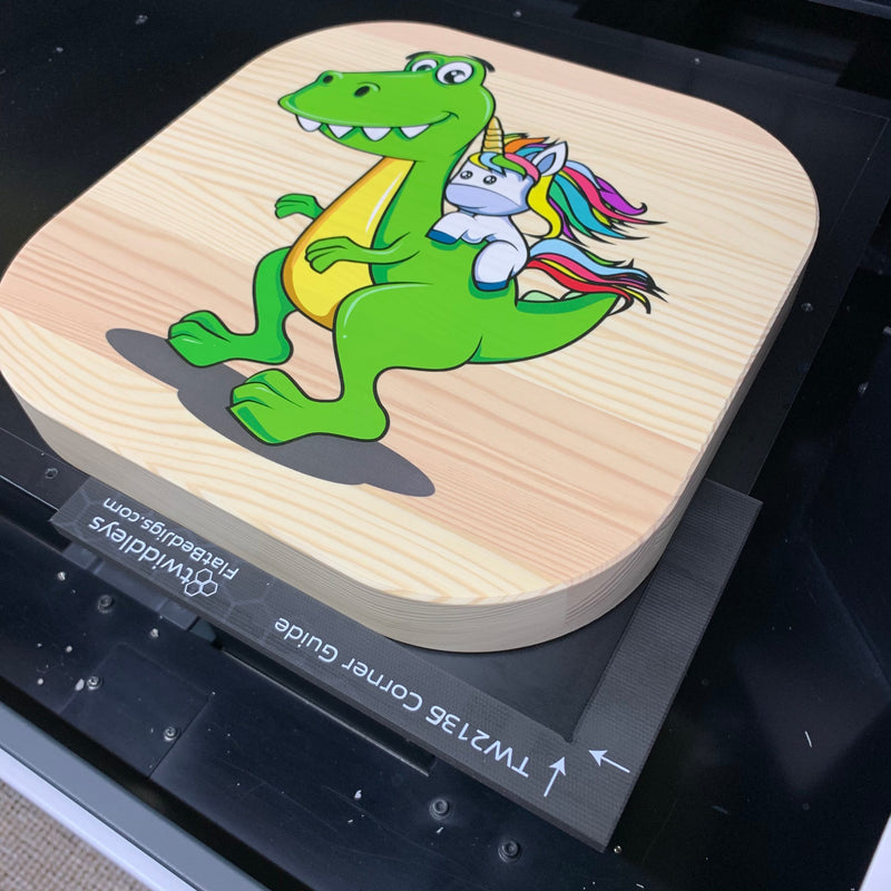 Small Corner Guide Printing Jig for Roland LEF / SF Flatbed Printer