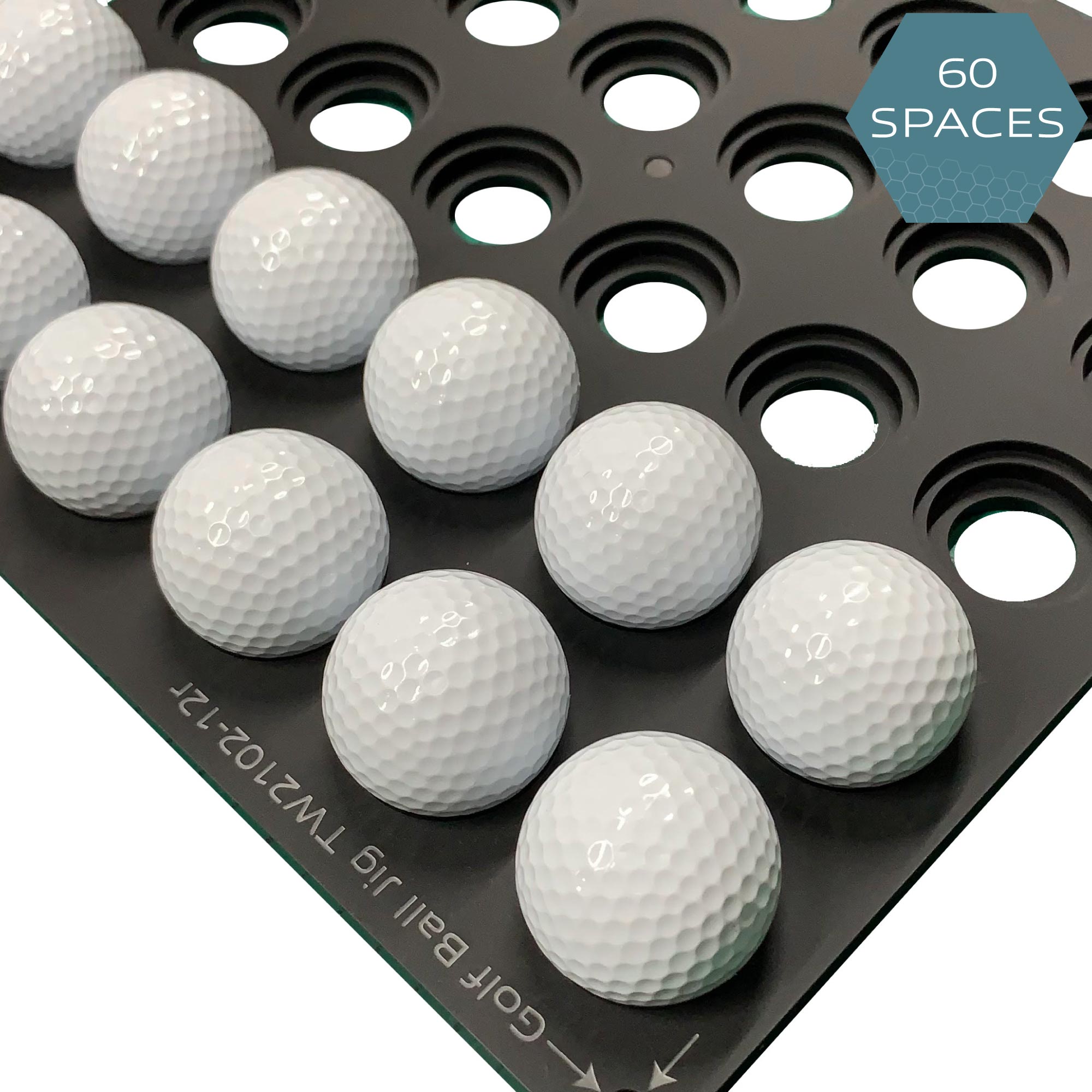 Golf Ball Printing Jig Roland LEF SF 20 / 200 Flatbed Printer (60 Spaces)