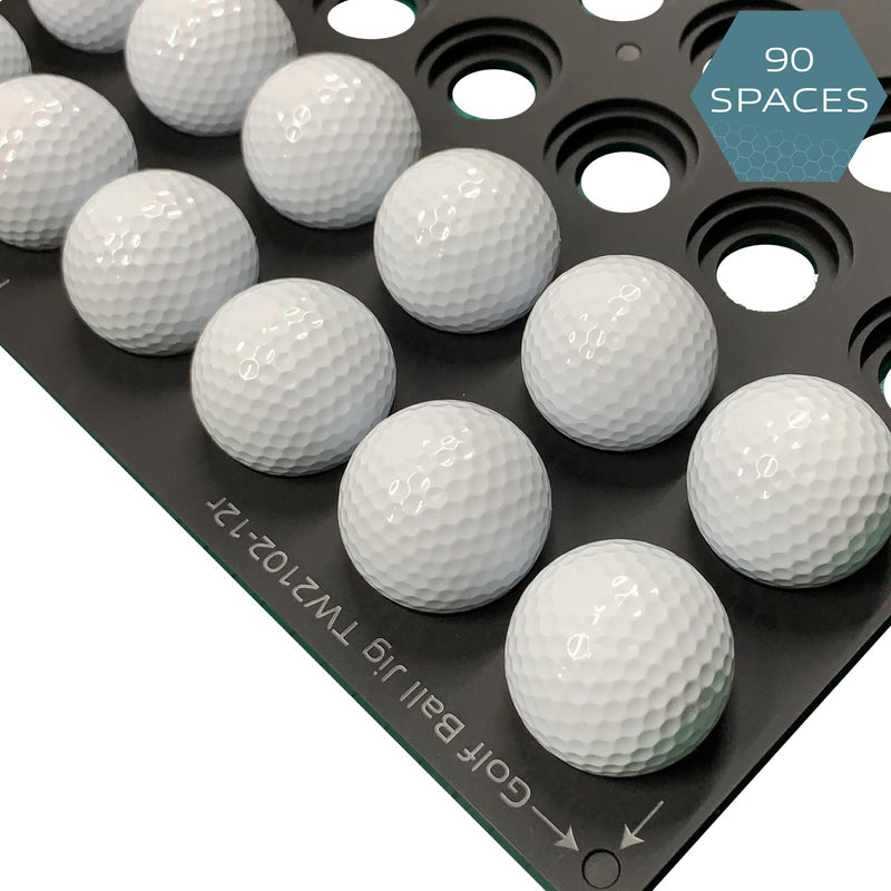 Golf Ball Printing Jig Roland LEF 300 Flatbed Printer (90 Spaces)