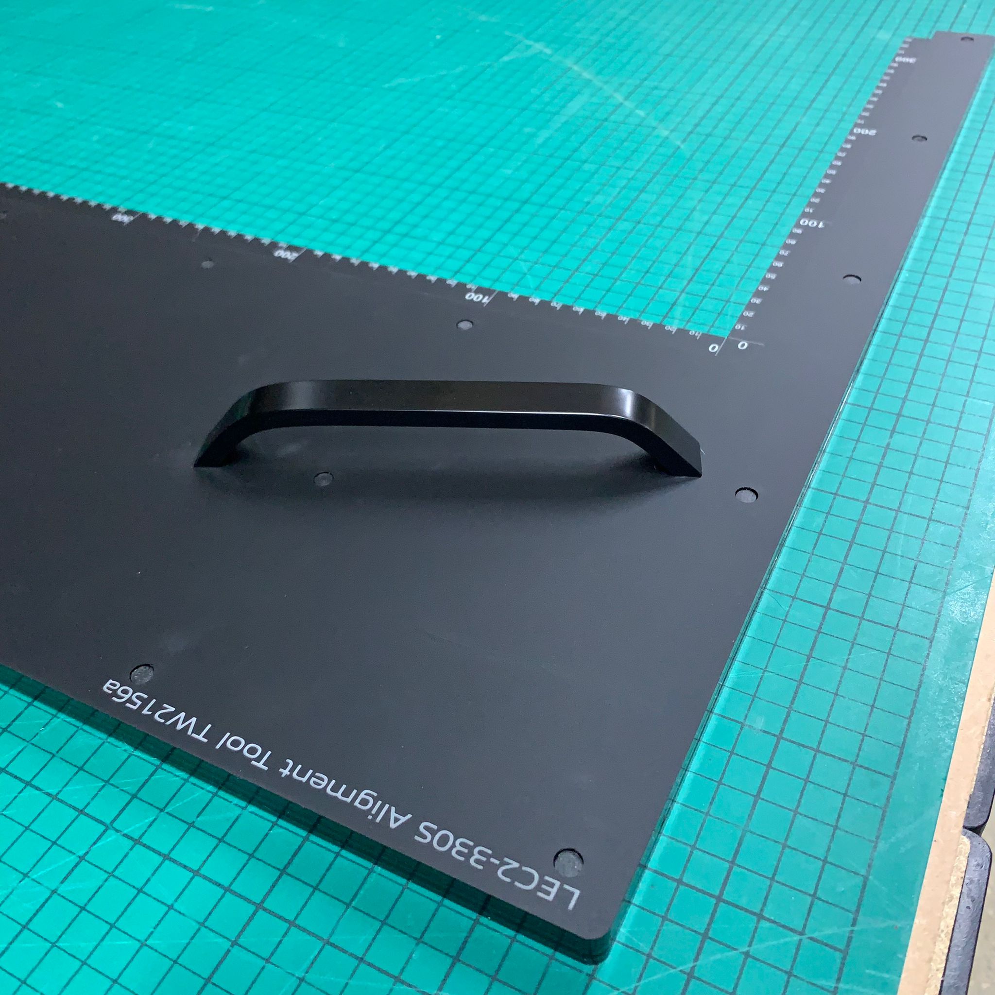 Ruler Alignment Printing Jig Guide for Roland LEC2-330s-200 Flatbed Printer