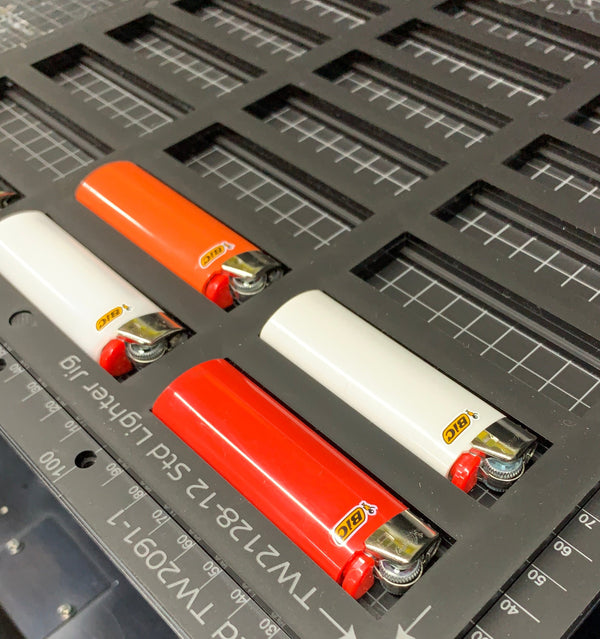 A4 Bic Lighter Printing Jig for Printing Classic / Standard Lighters with A4 Flatbed Printers