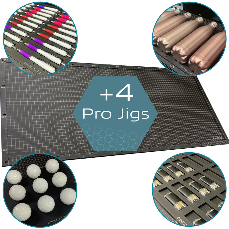 Mimaki Bundle UJF-7151 with Bed Base & Ruler Guide + 4 Pro Jigs