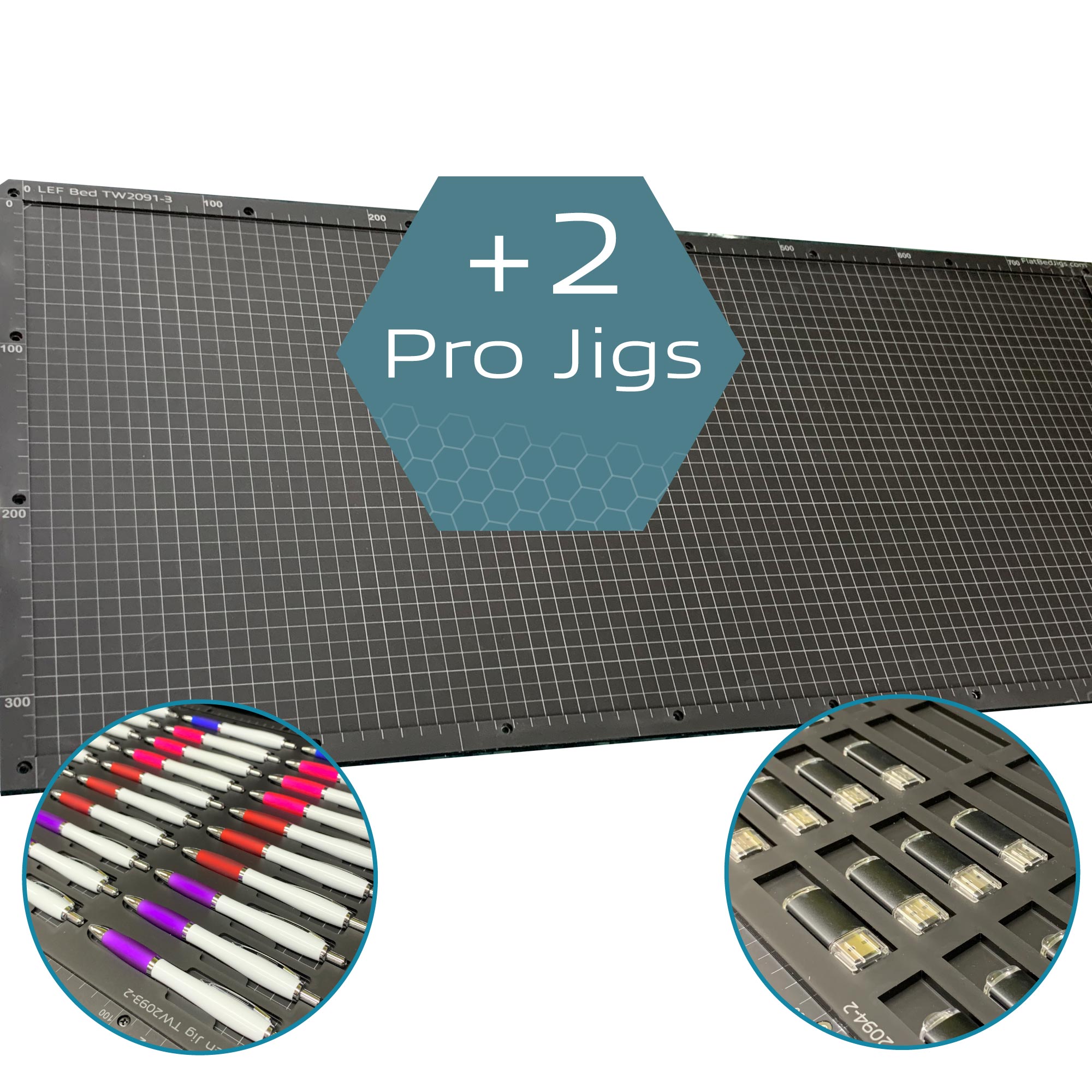 Mimaki Bundle UJF-3042 with Bed Base & Ruler Guide + 2 Pro Jigs