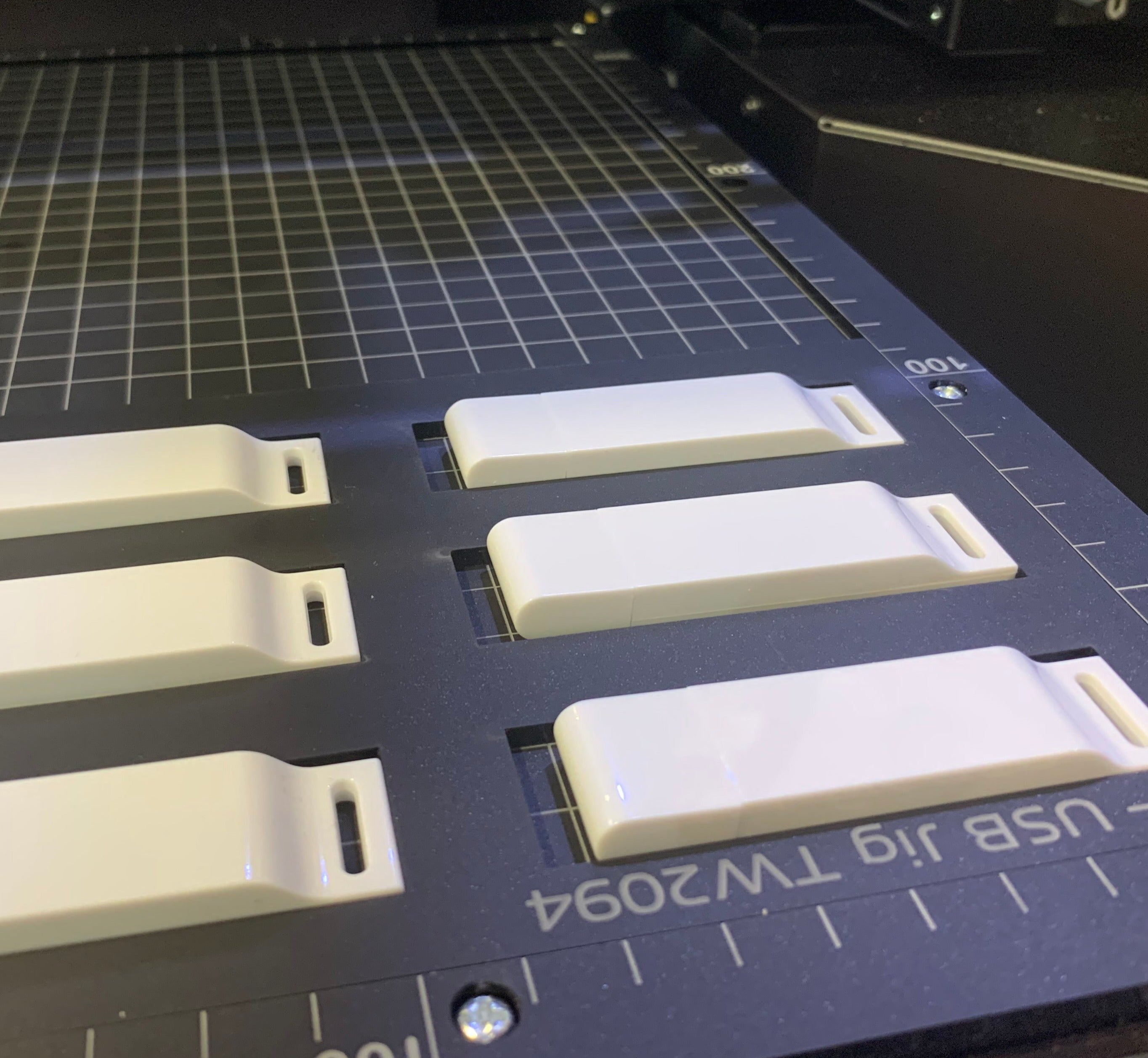 A4 USB Memory Stick Printing Jig for A4 Flatbed Printers